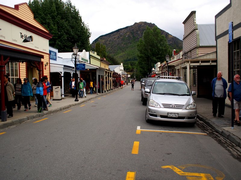The main street