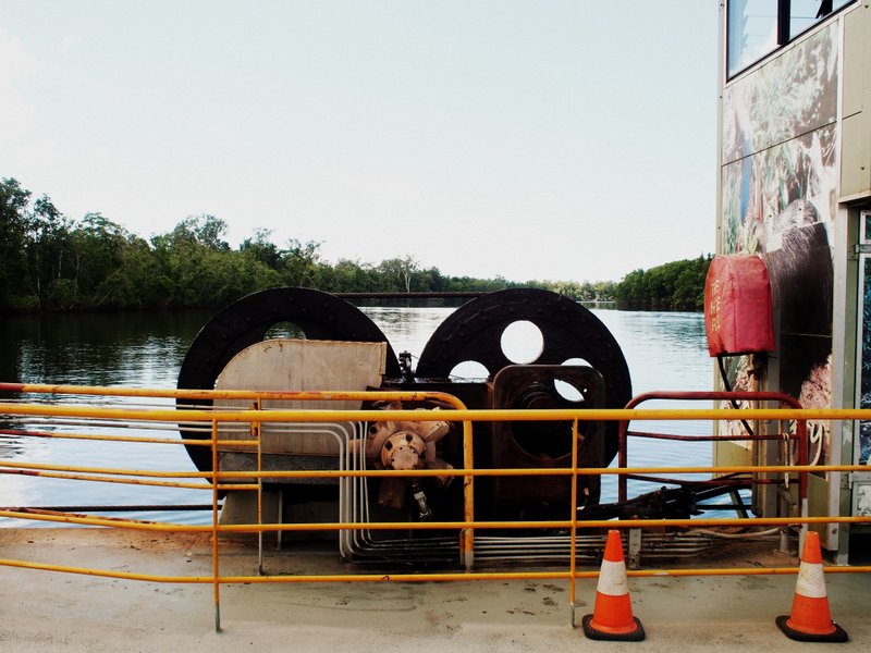 The cable ferry