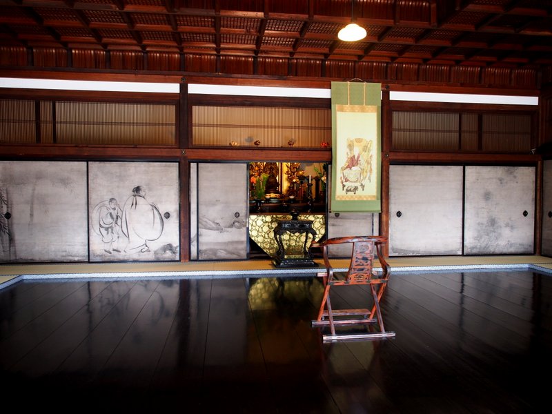 This is the room where the Japanese tea ceremony was invented