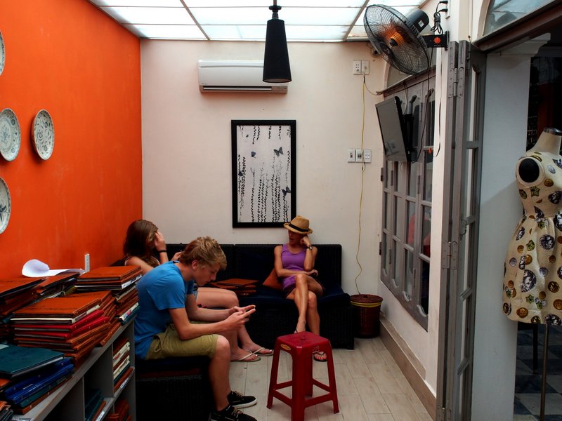 The waiting room