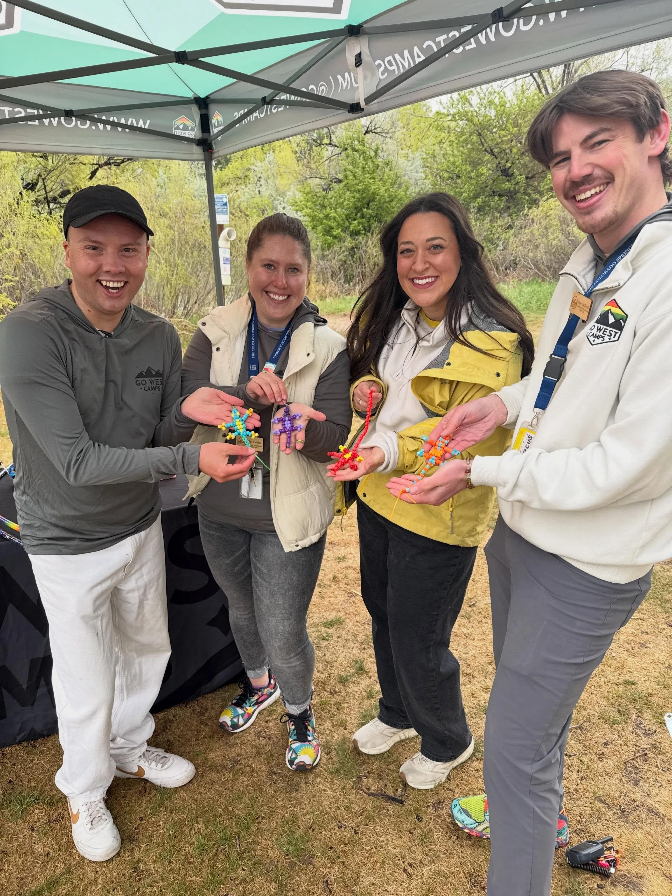 We had a blast filming with the @livinglocalco crew yesterday at Quail Lake! Check out our segment, link in the bio! #gowest #gowestcamps #adventureawaits #lovinglivinglocal #campcountdown
