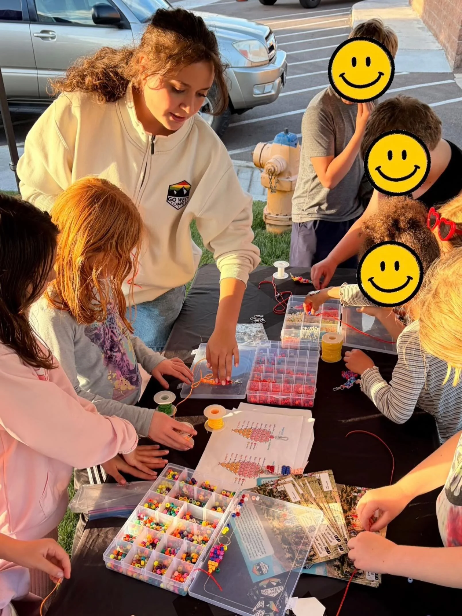 School&rsquo;s Out Party at Gold Camp Elementary!  #gowest #gowestcamps #adventureawaits #schoolsout #summertime🍦