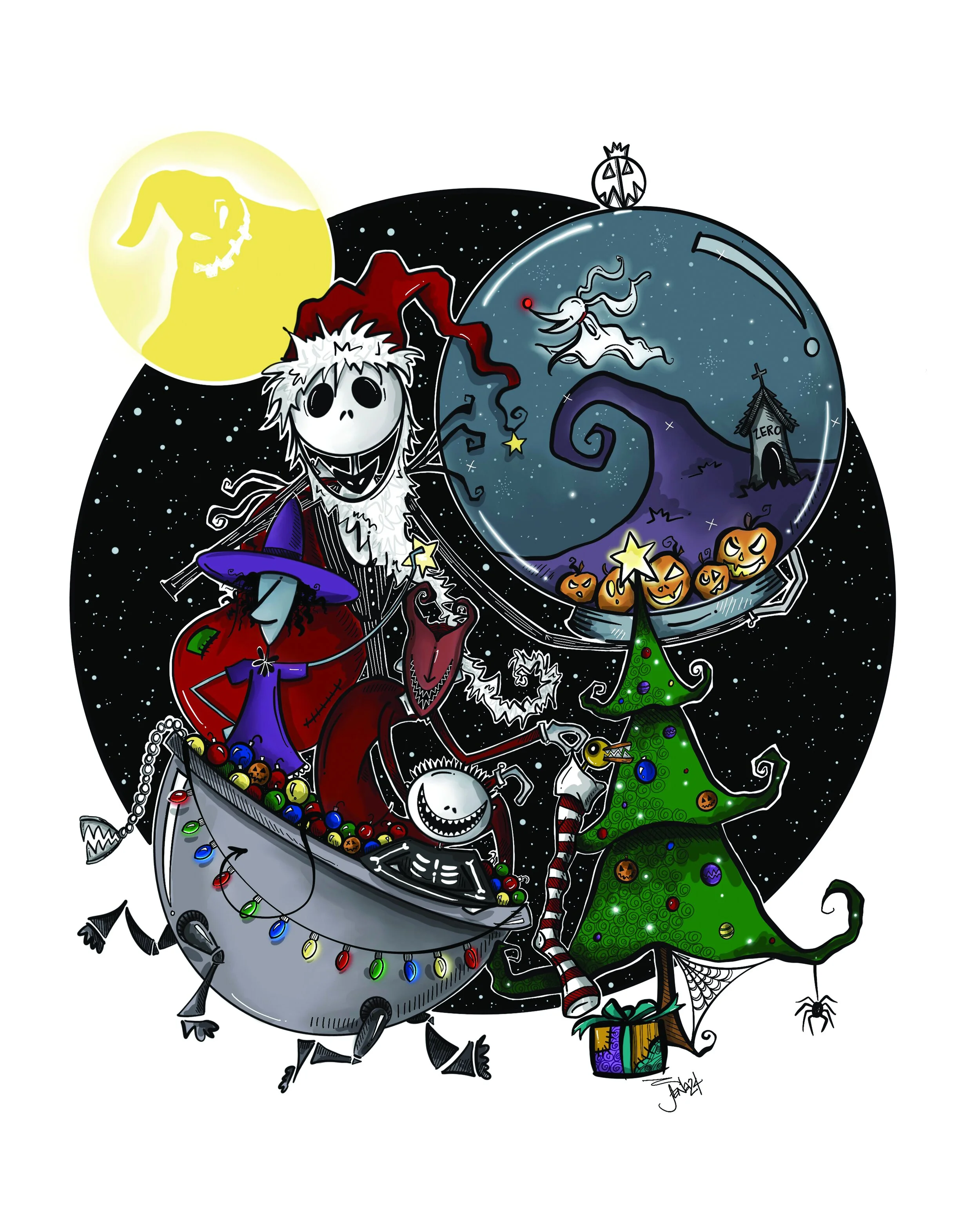 Nightmare Before Christmas - Print