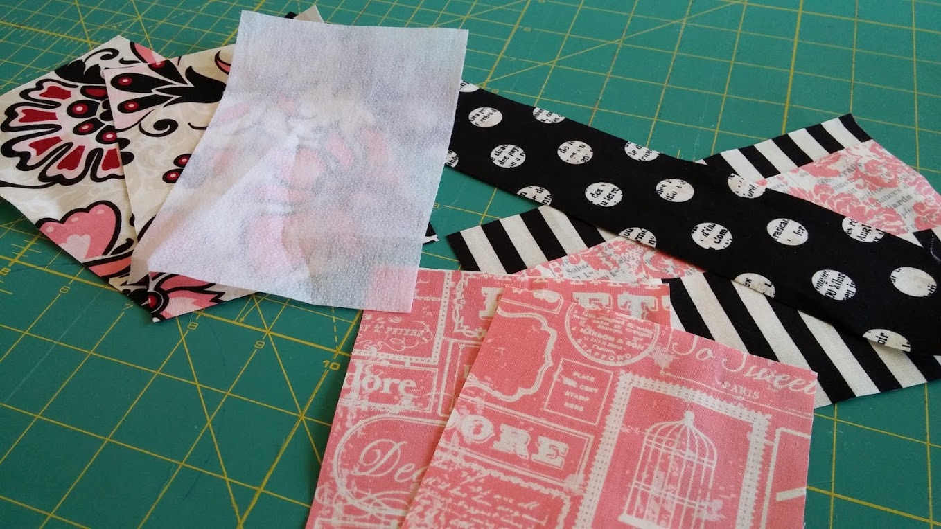 Pieces all cut