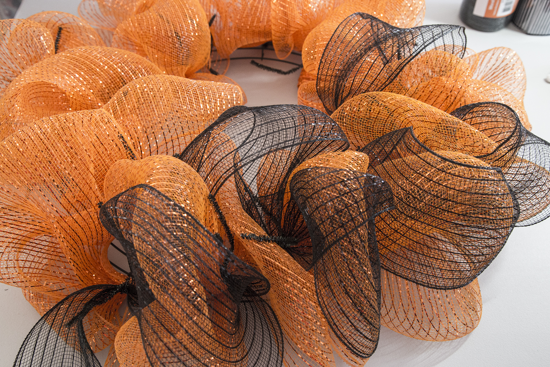 Adding the secondary mesh layer