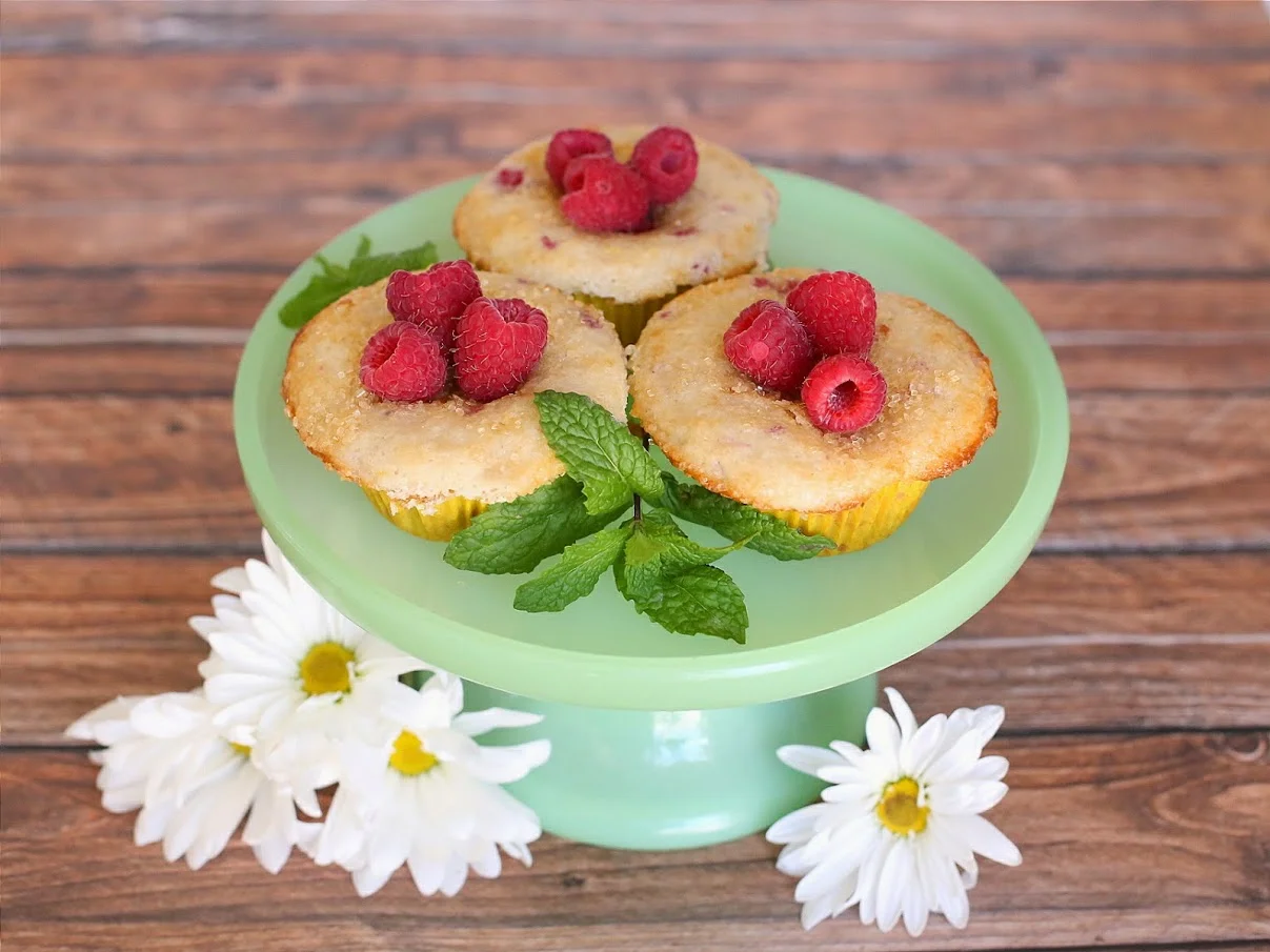 Raspberry Lemon Muffins - and a Sink Hole Failure!