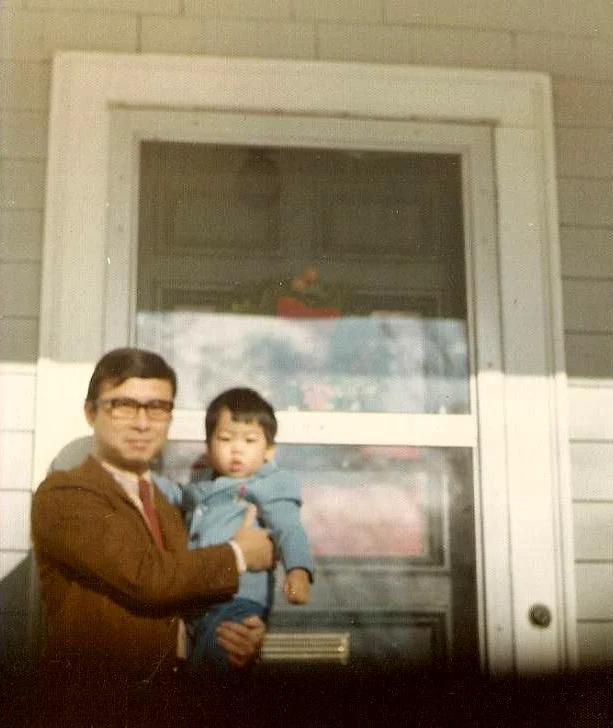 Sam and Stan. Needham, MA c. 1973
