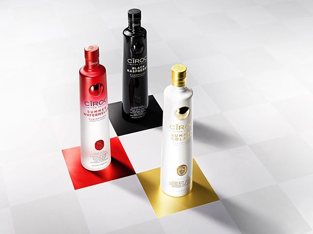 Happy National Vodka Day! Today we celebrate all of the beautiful work we have done with vodka. Here are some of the recent designs we have done for C&icirc;roc Vodka&rsquo;s limited edition range. Cheers, and as always, drink responsibly. #Packaging
