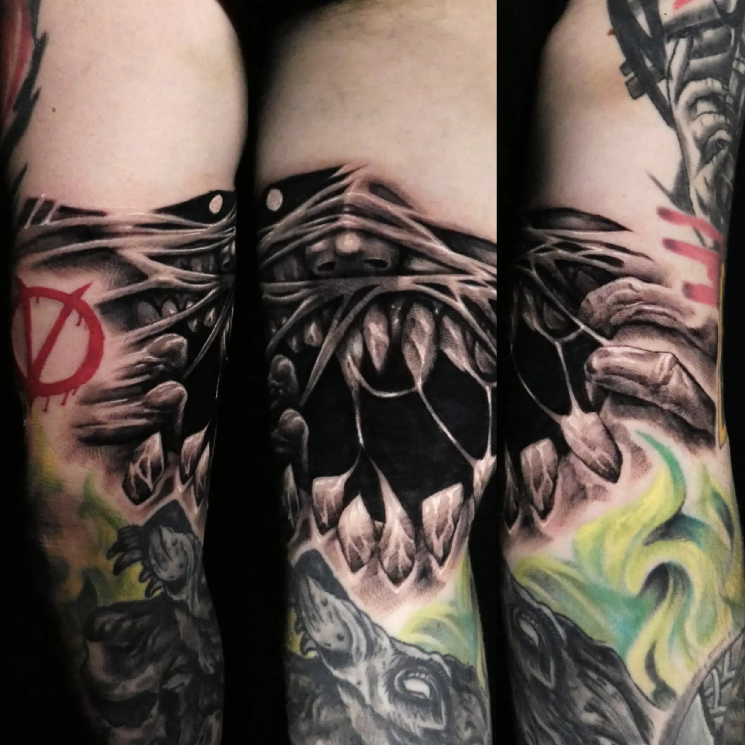 Tattoos — Evan Raynor