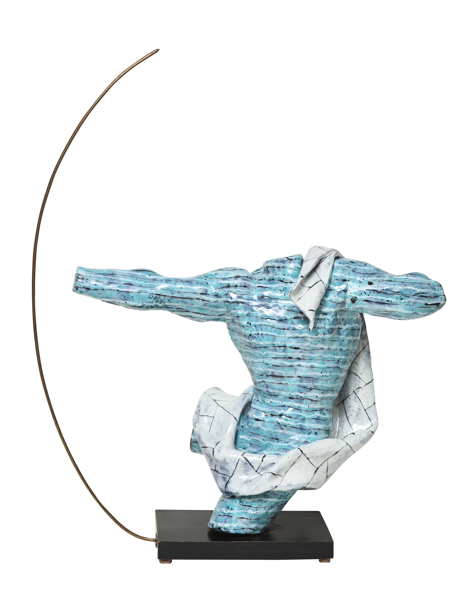 Large &amp; Rare Archer Sculpture by San Polo