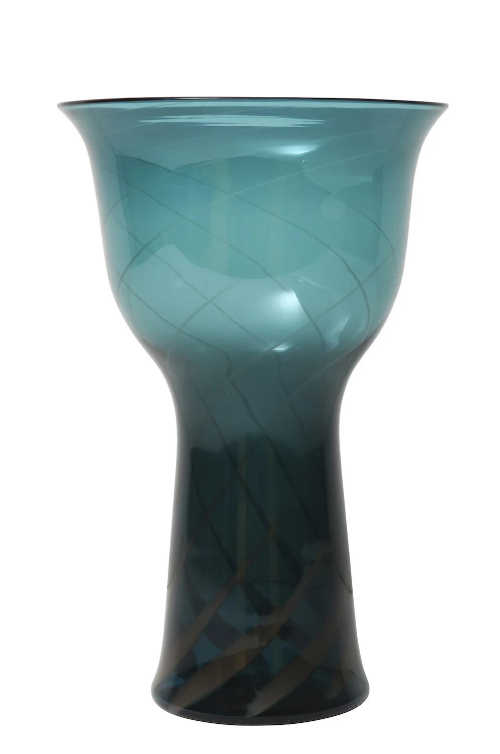 Venini Piume Swirl Vase