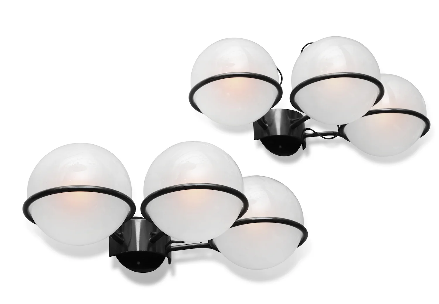 Rare Pair of Sconces #238-3 by Gino Sarfatti for Arteluce