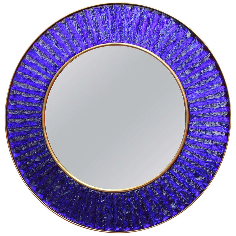 Studio-Built Circular Mirror by Ghiró Studio