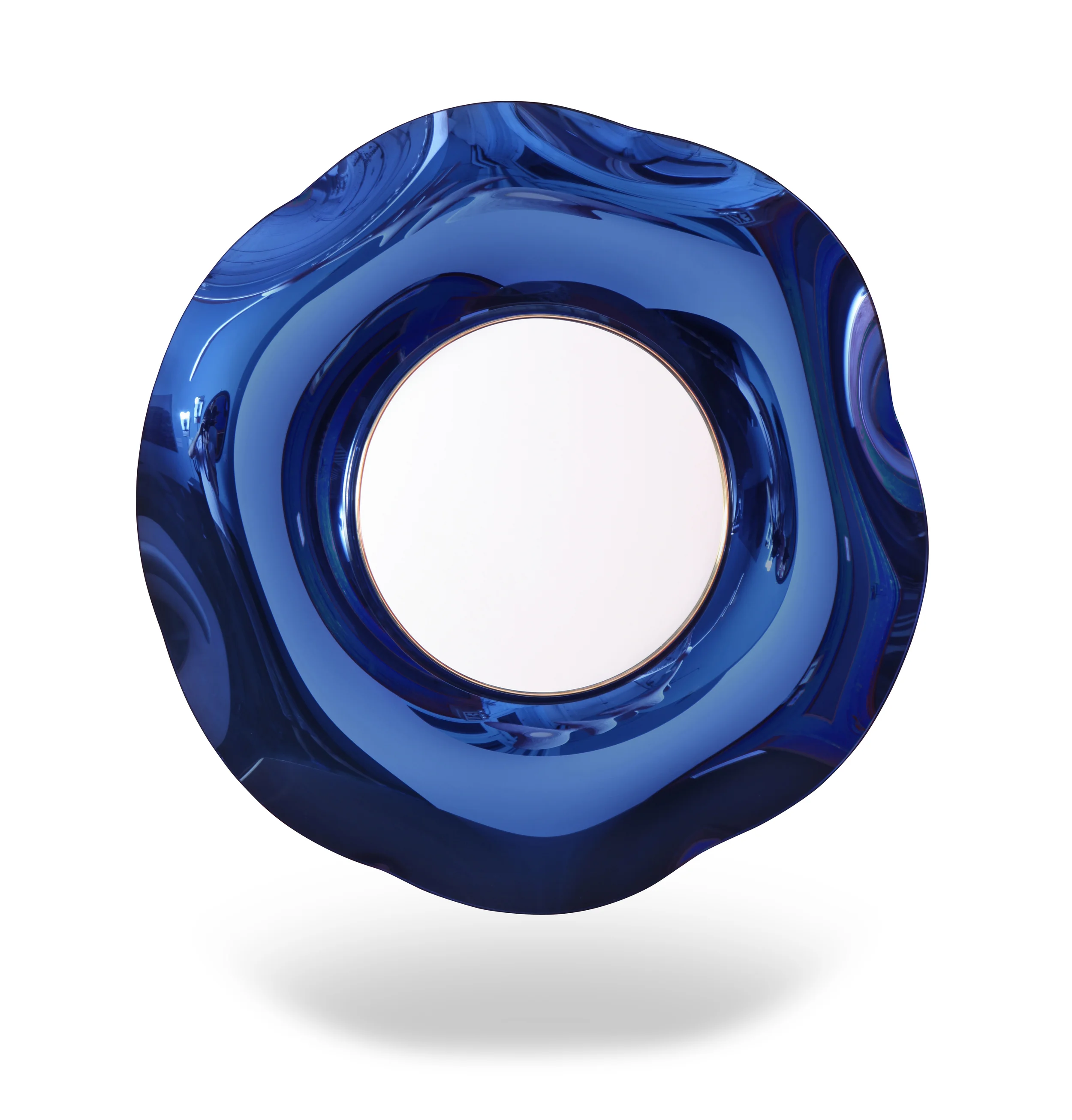 Undulate Studio-Built Wall Mirror by Ghiró Studio 