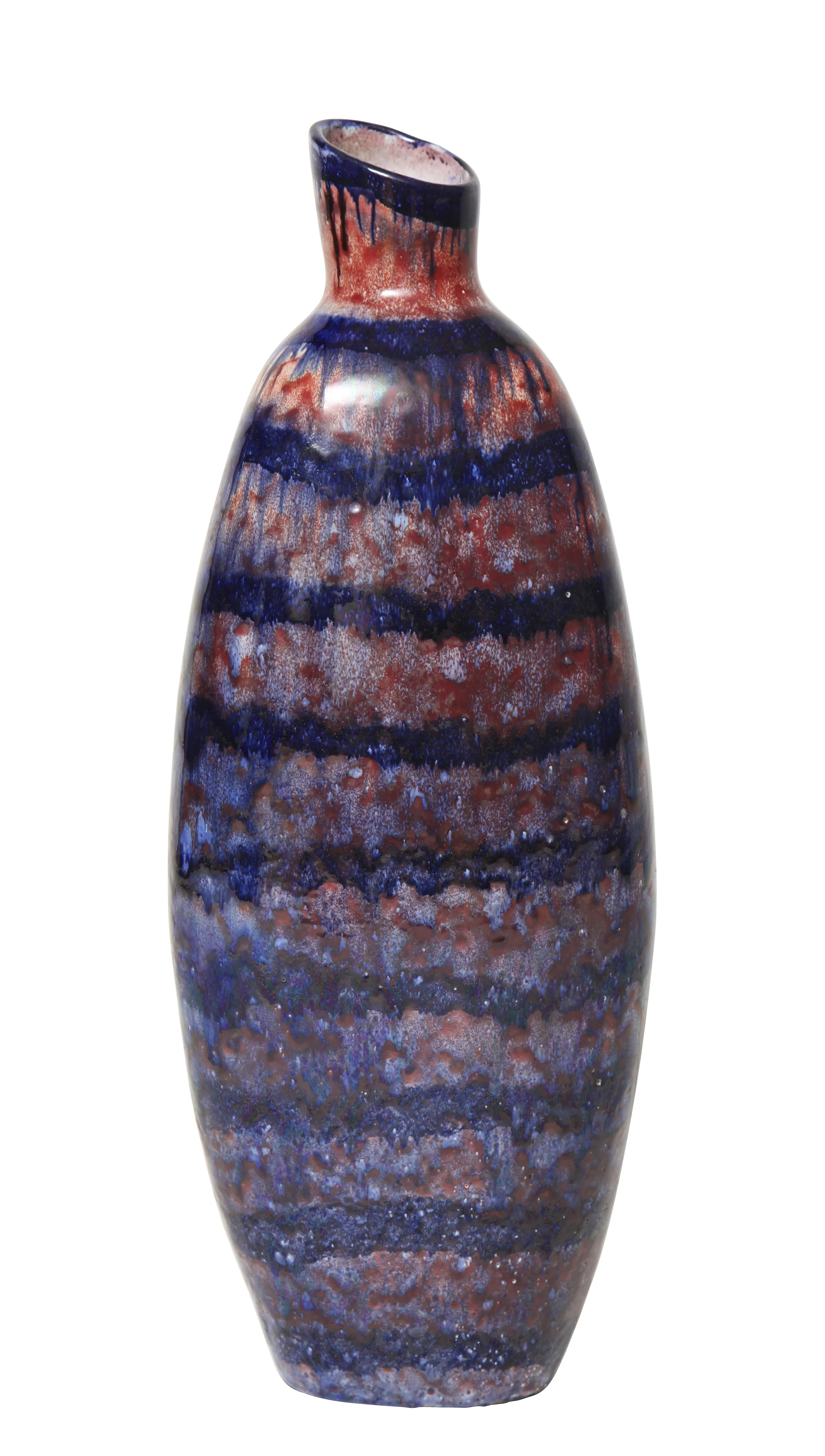 Handmade Ceramic Bottle by Torviscosa