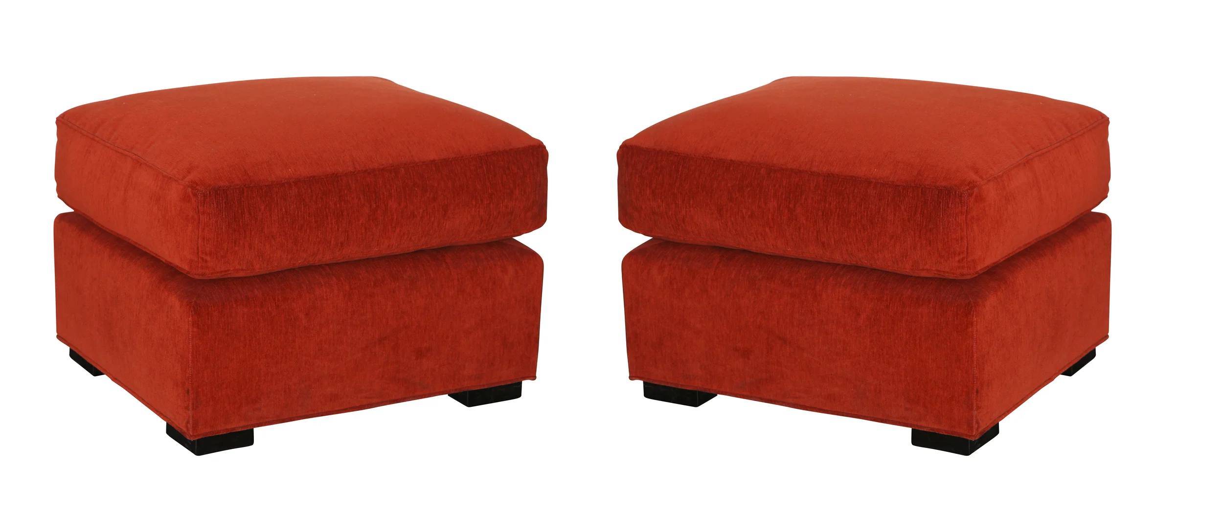Single Upholstered Ottoman by Vittorio Vallebrega 