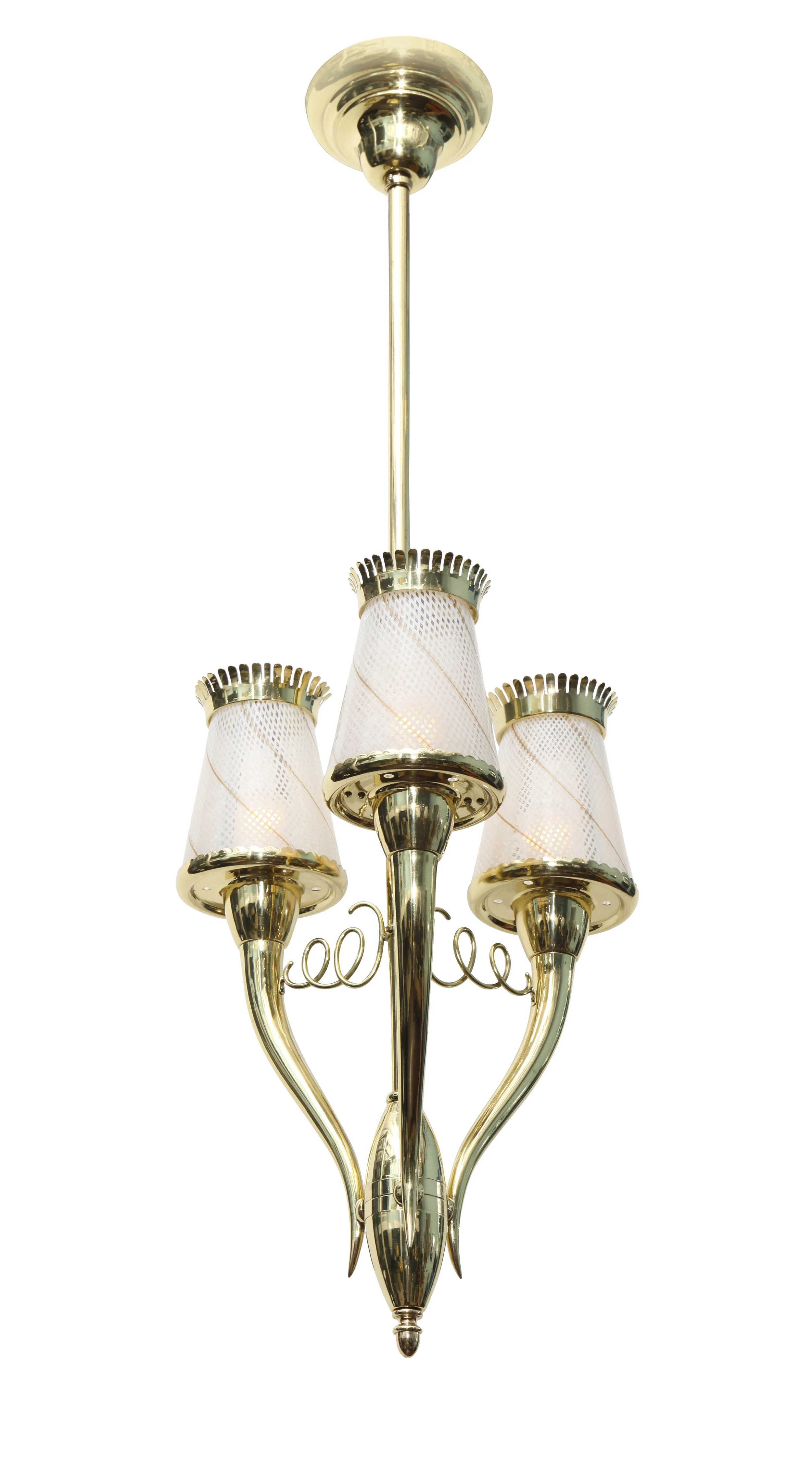 Three Light Italian Pendant