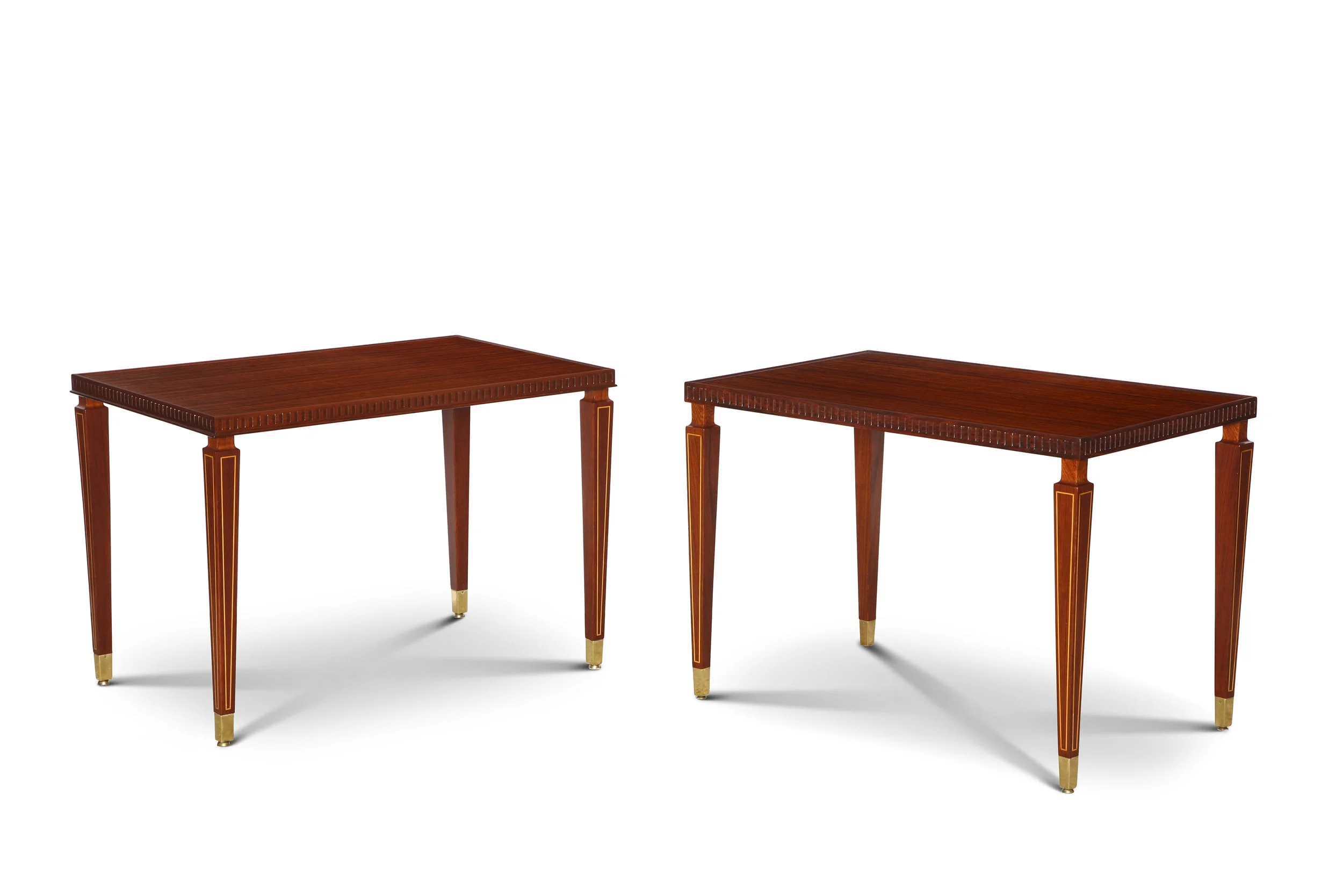 Almost Pair of Side Tables by Paolo Buffa