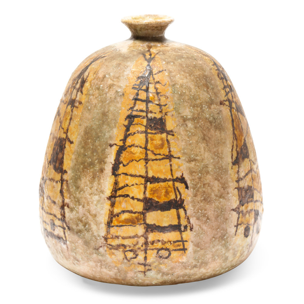 Carlo Zauli Studio-Built Vase