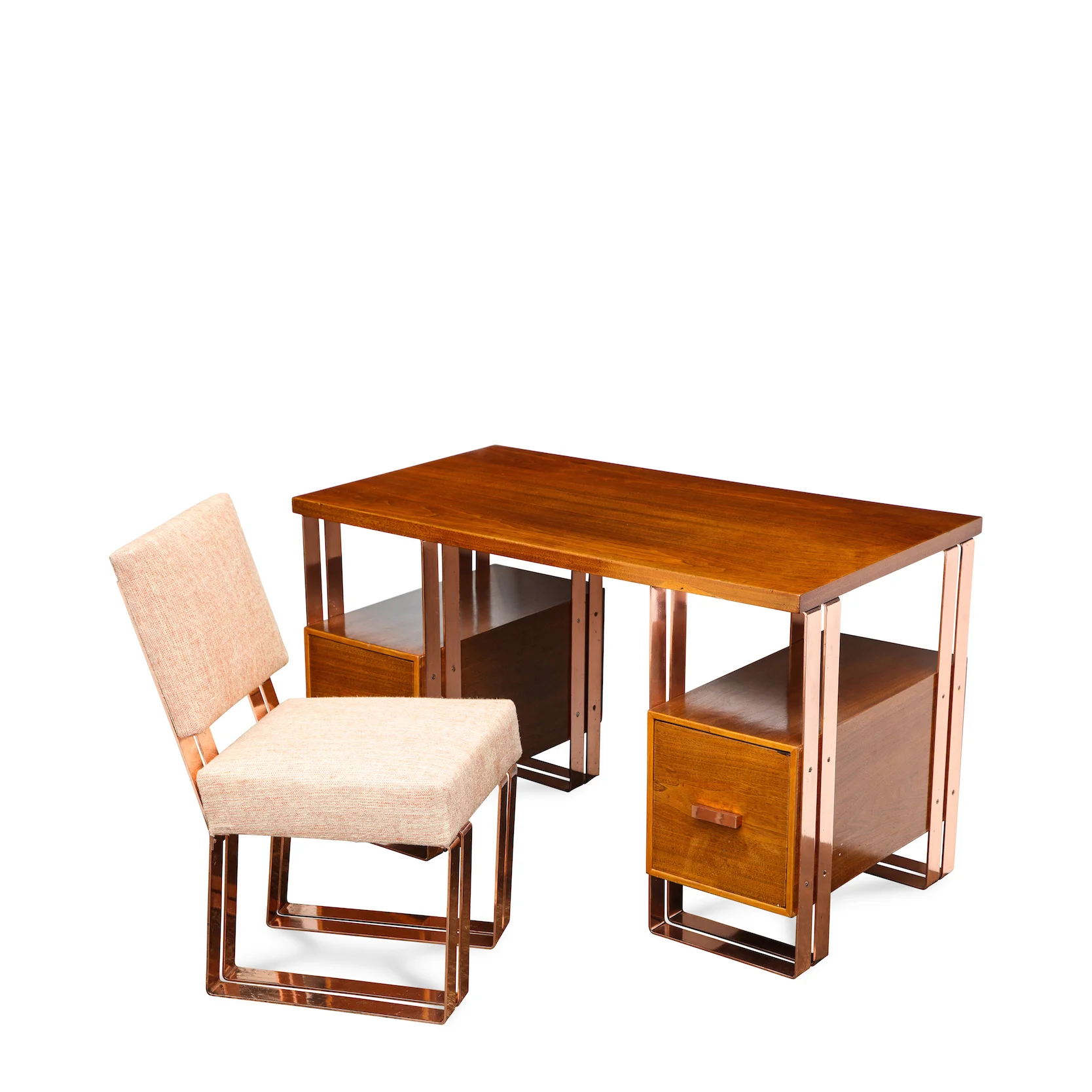 Rare Desk &amp; Chair by Donald Deskey