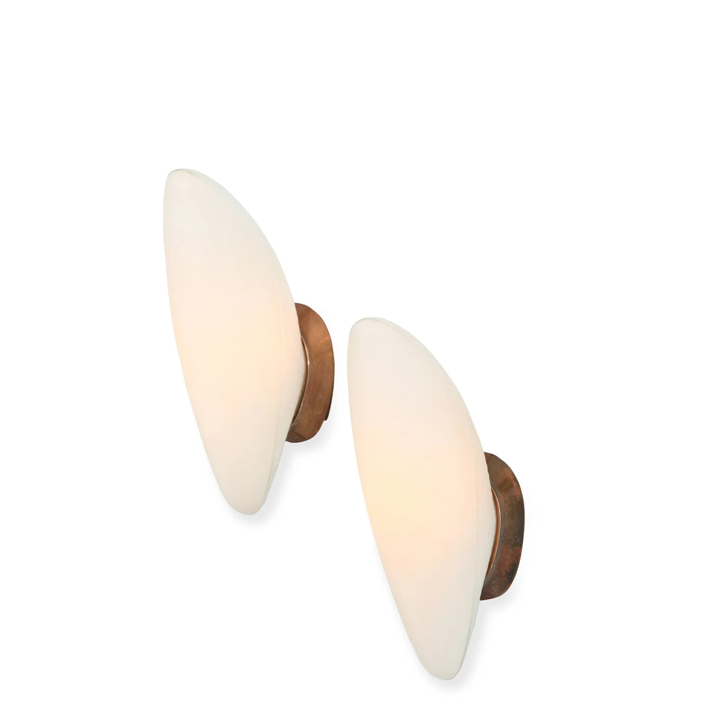 Rare Pair of Sconces #1638 by Max Ingrand for Fontana Arte