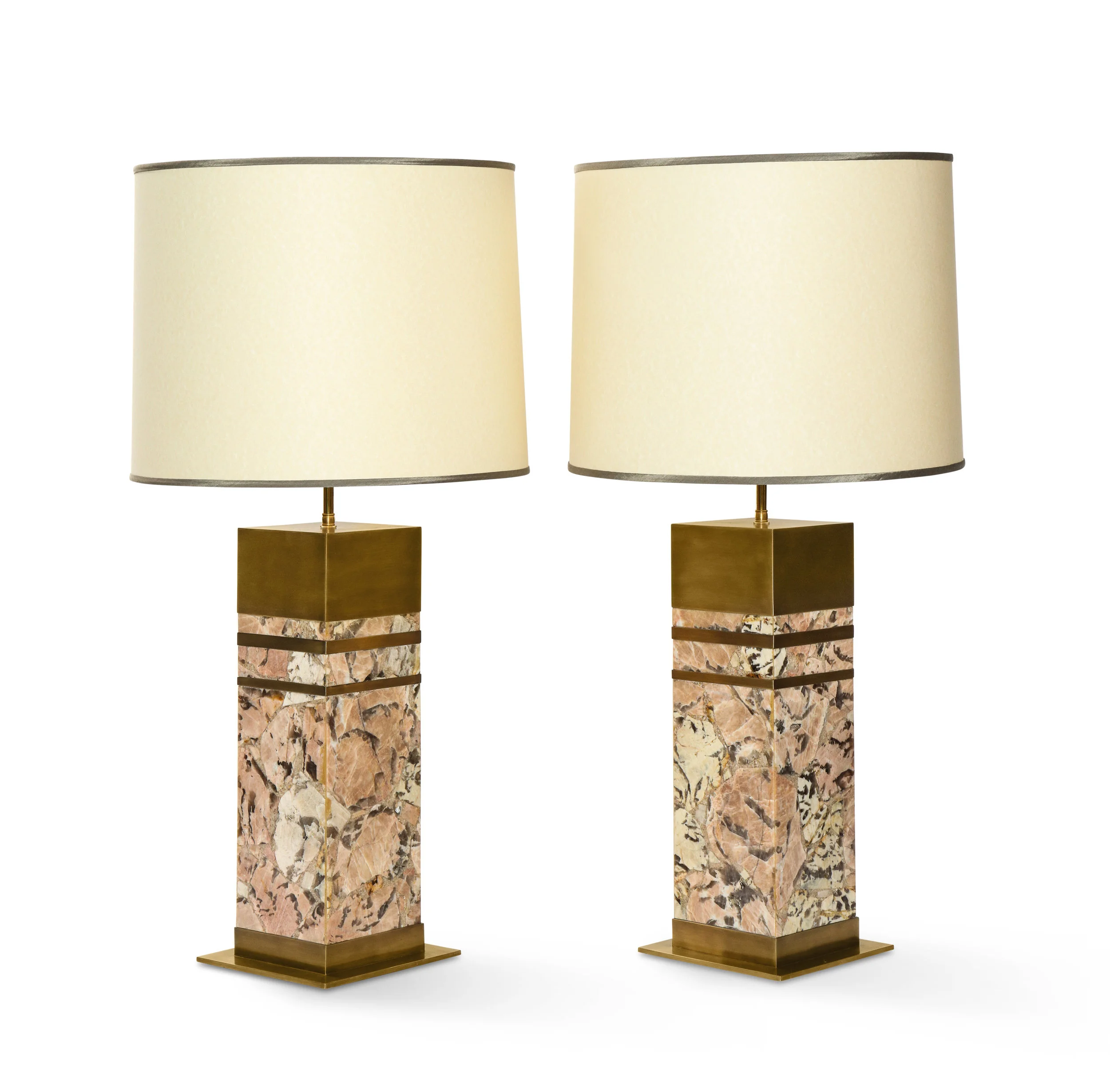 Pair of Irusia Table Lamps by Arriau