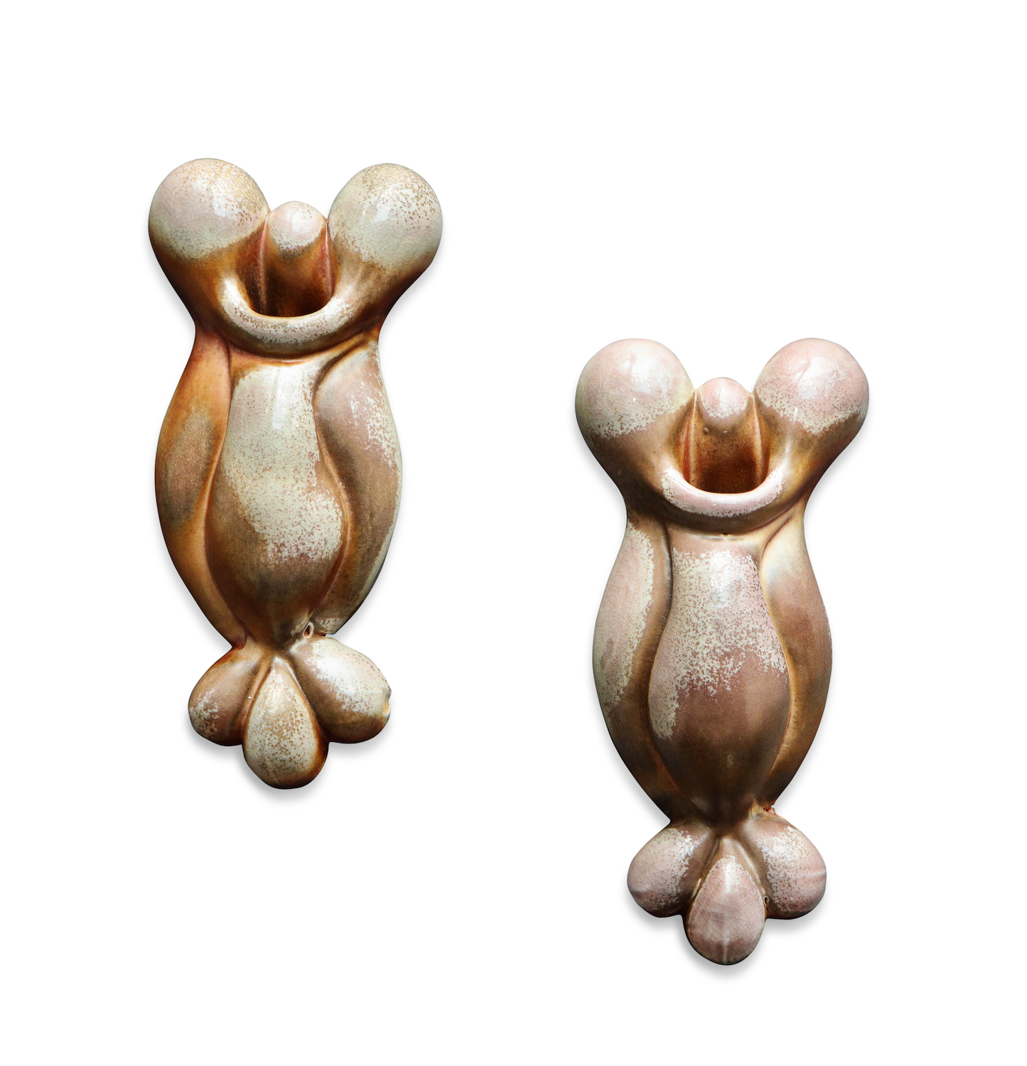 Pair of Wall Hanging Sculptures by Rosanne Sniderman