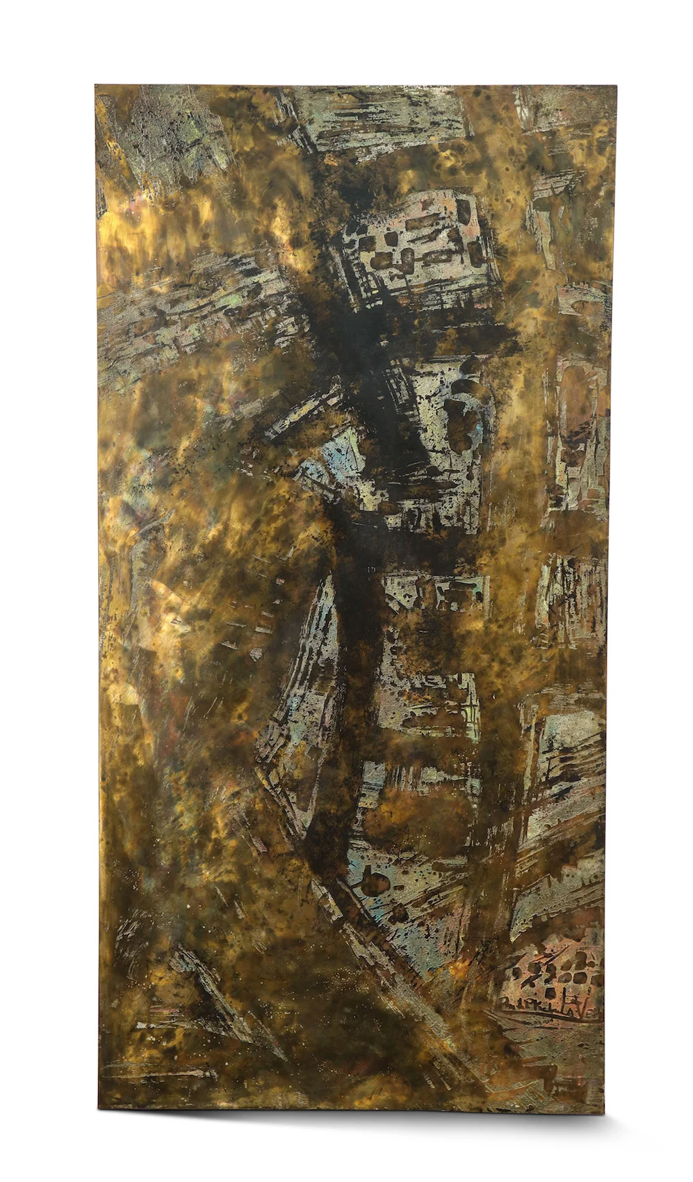 Descent Large-Scale Painting by Philip &amp; Kelvin LaVerne