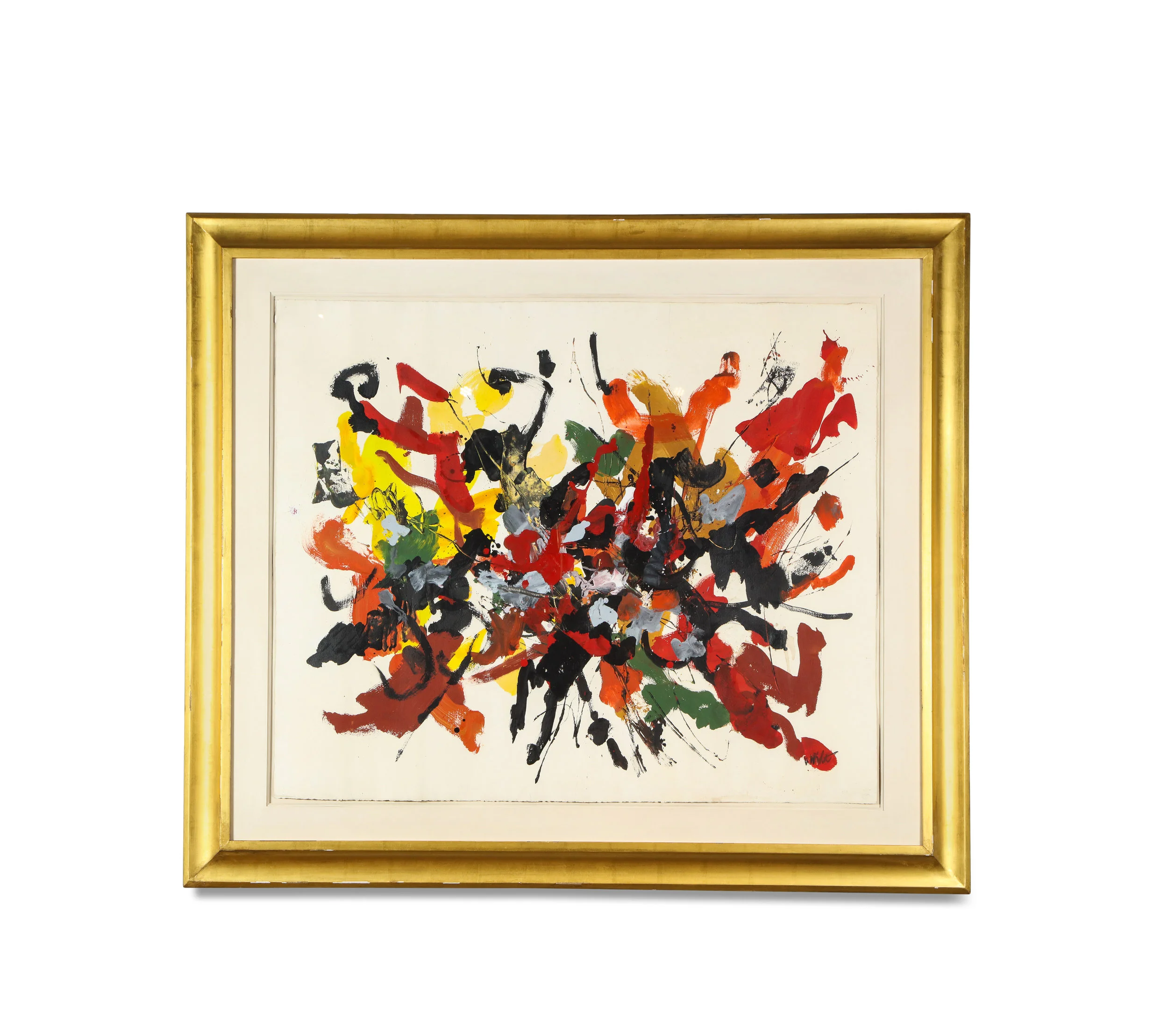 Summer Oil on Paper by John von Wicht