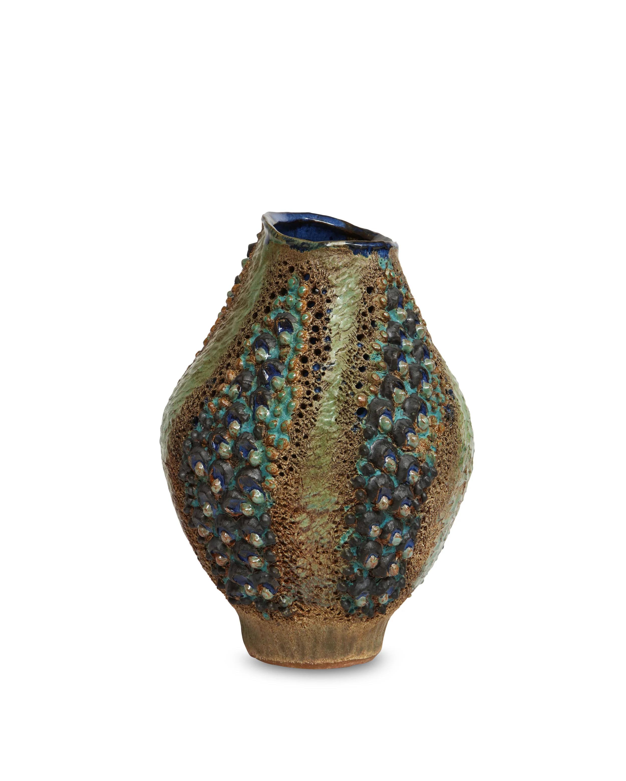 Studio-Made Ceramic Vase by Dena Zemsky