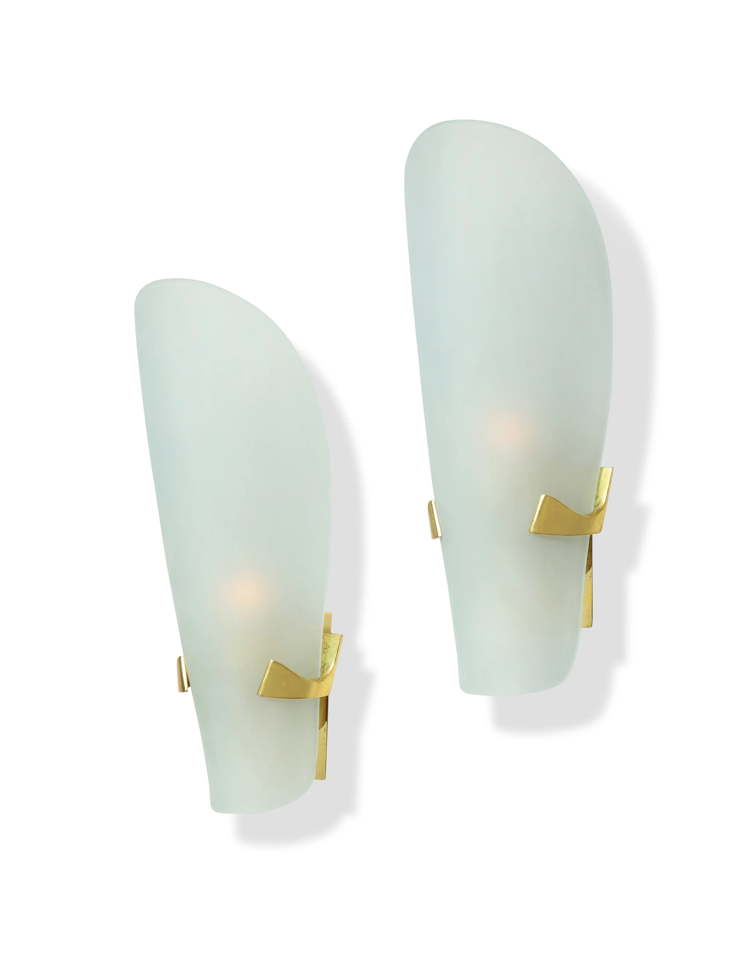 Rare pair of Sconces #1636 by Max Ingrand
