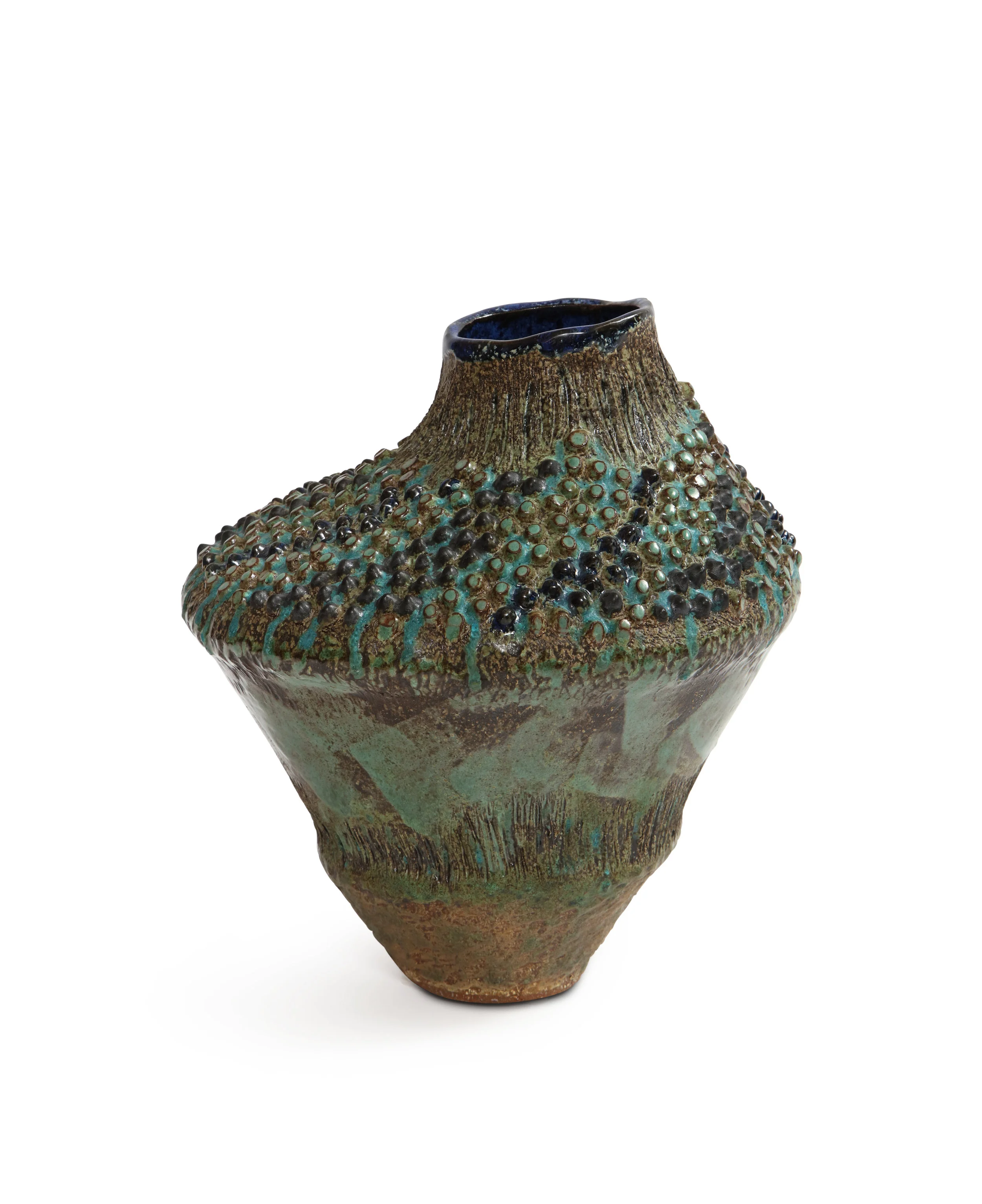  Asymmetrical Vase #1 by Dena Zemsky