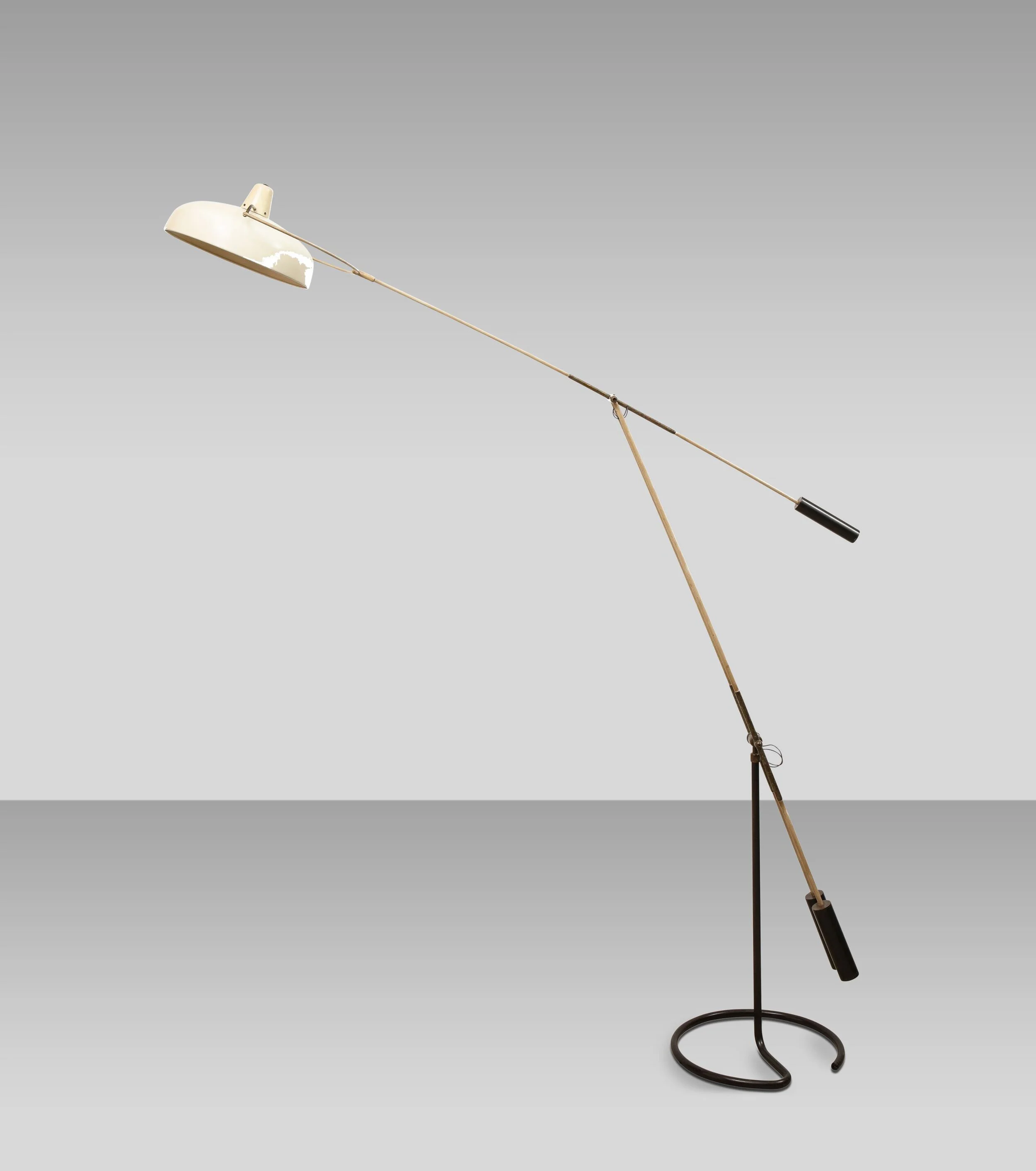 Rare Movalux Floor Lamp by Franco Giovanni Legler for Arredoluce
