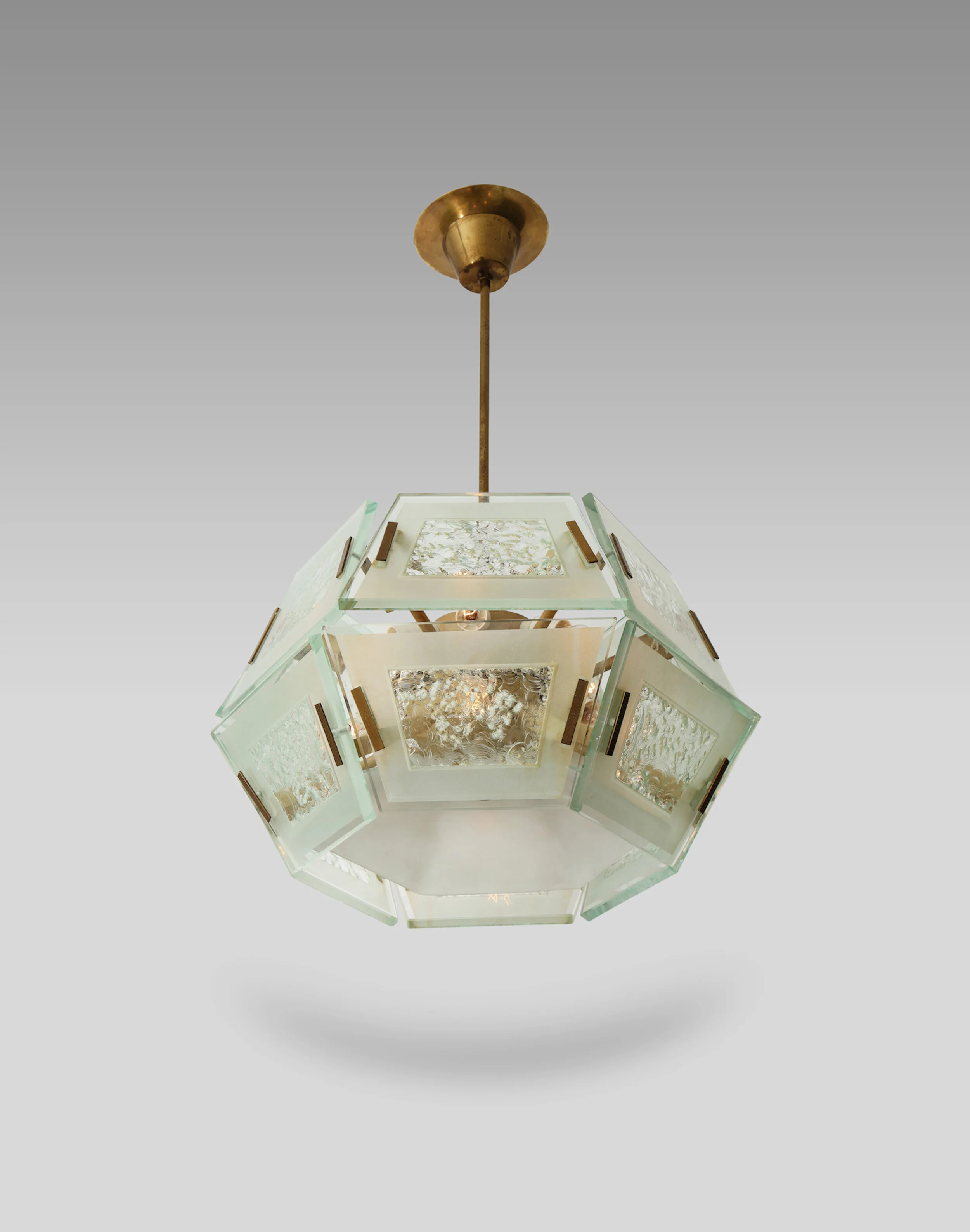 Rare Pendant #2362, by Max Ingrand for Fontana Arte