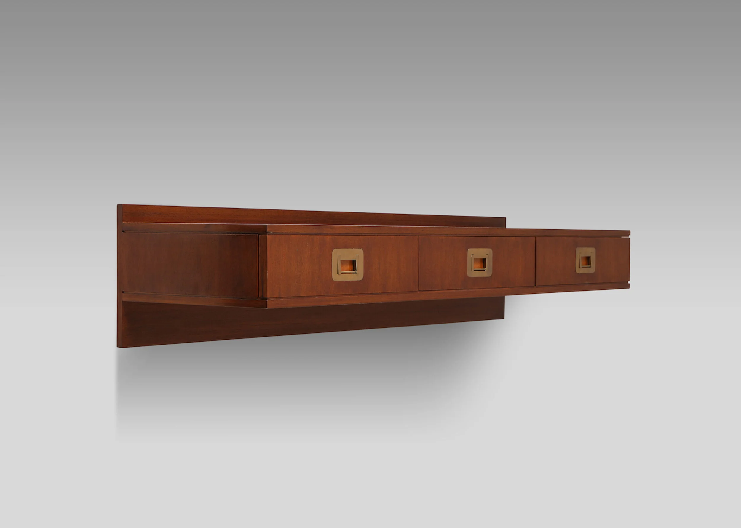 Custom Wall-Mounted Console Table by Ico Parisi