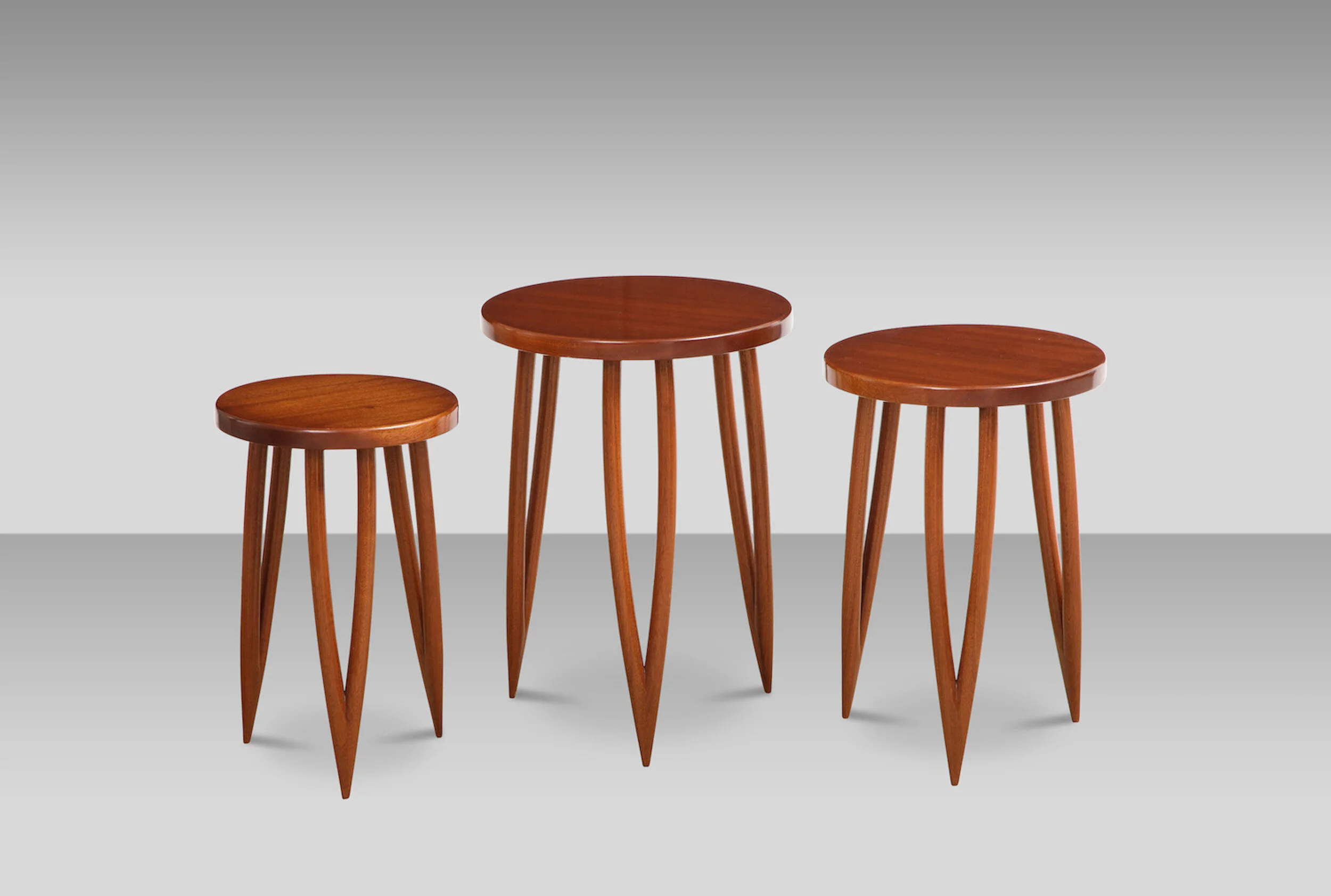 "3 X 3" Contemporary Nesting Tables 