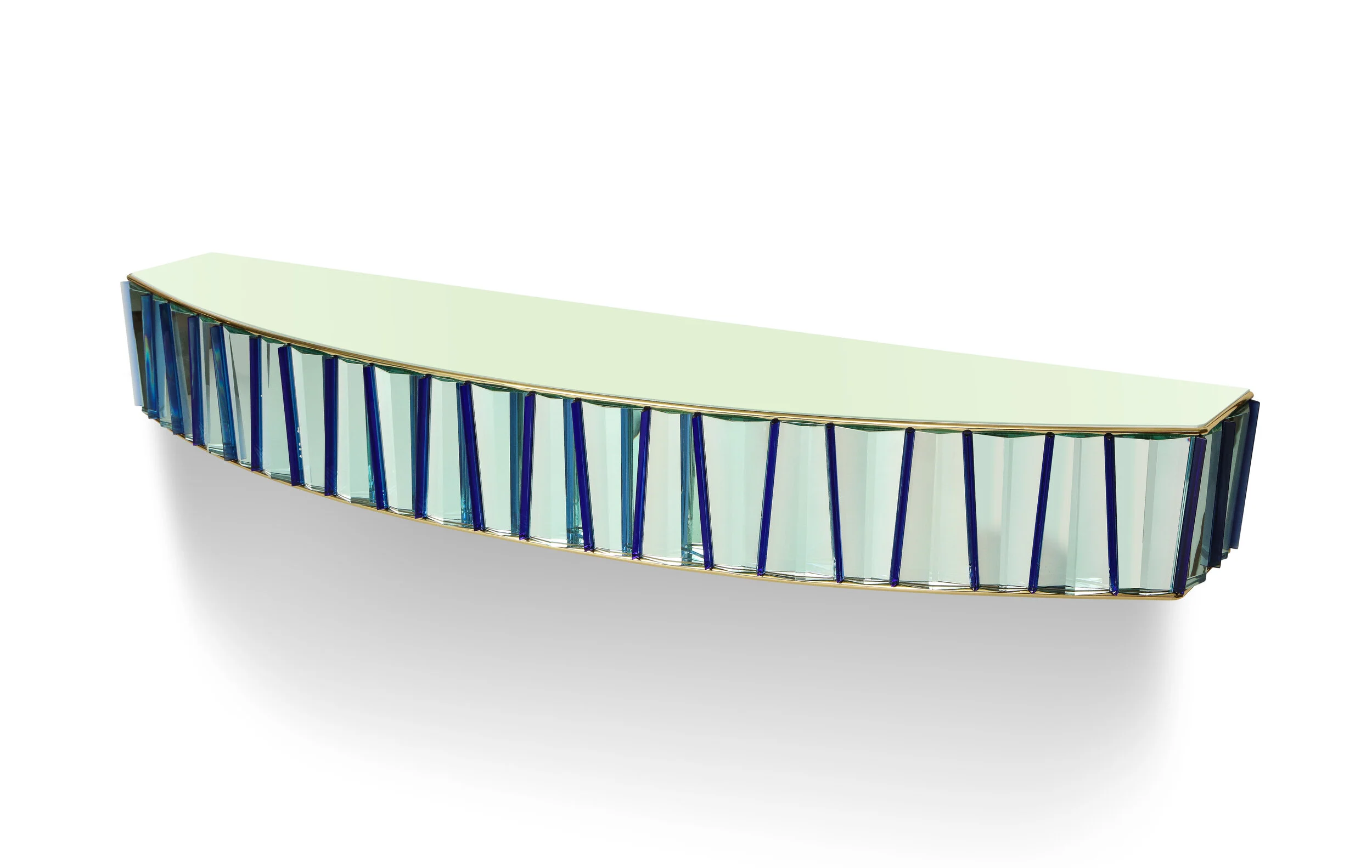 Studio-Built Martina Wall Mounted Console by Ghiró Studio