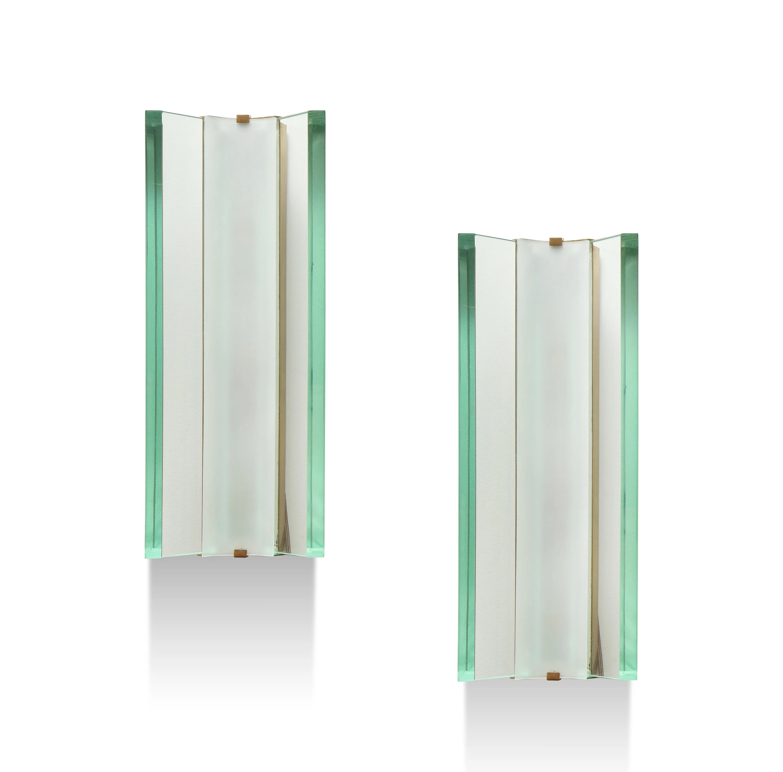 Rare Sconces, Model #2052, by Max Ingrand for Fontana Arte
