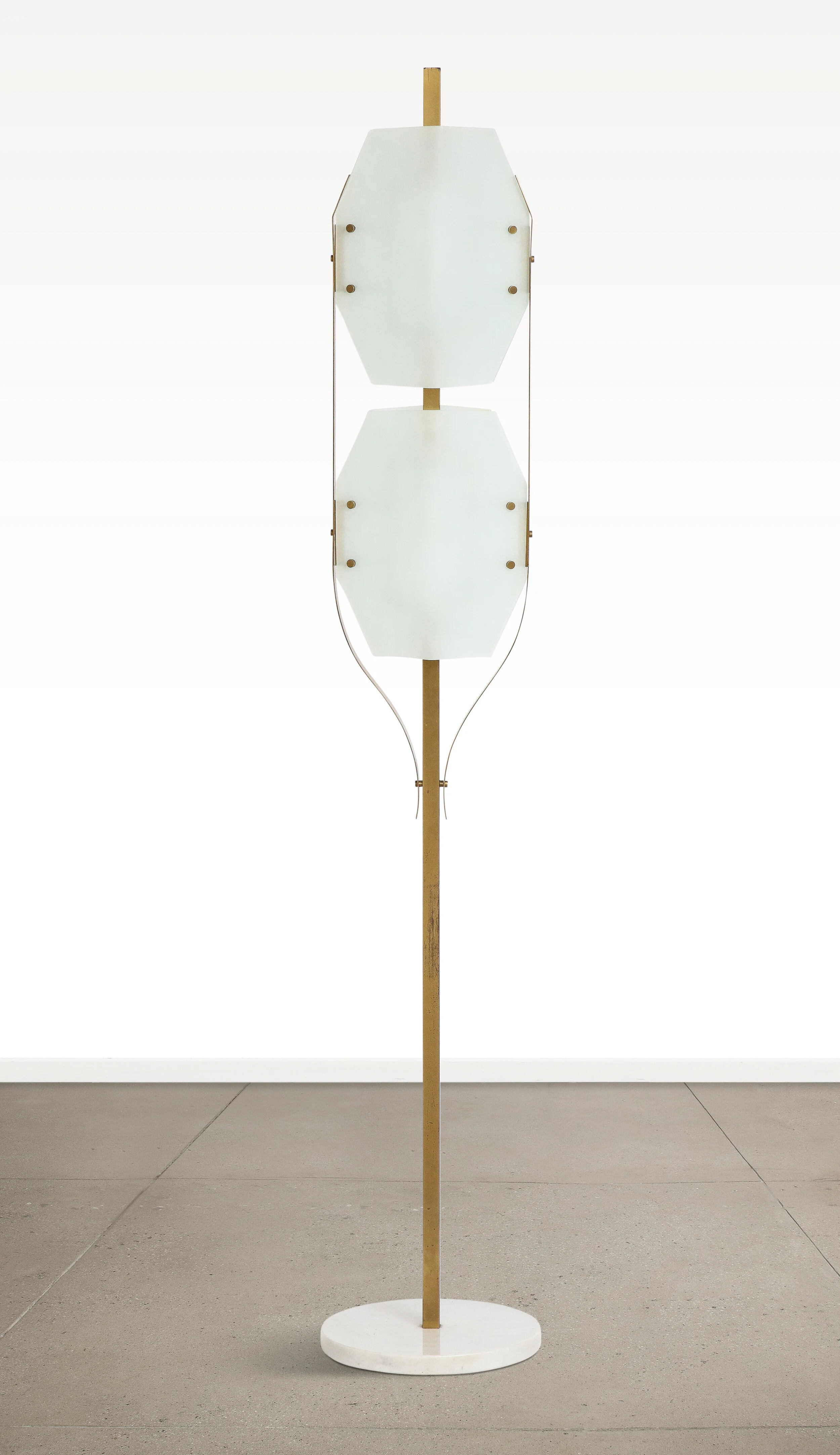 Rare Floor Lamp by Elio Monesi for Arredoluce