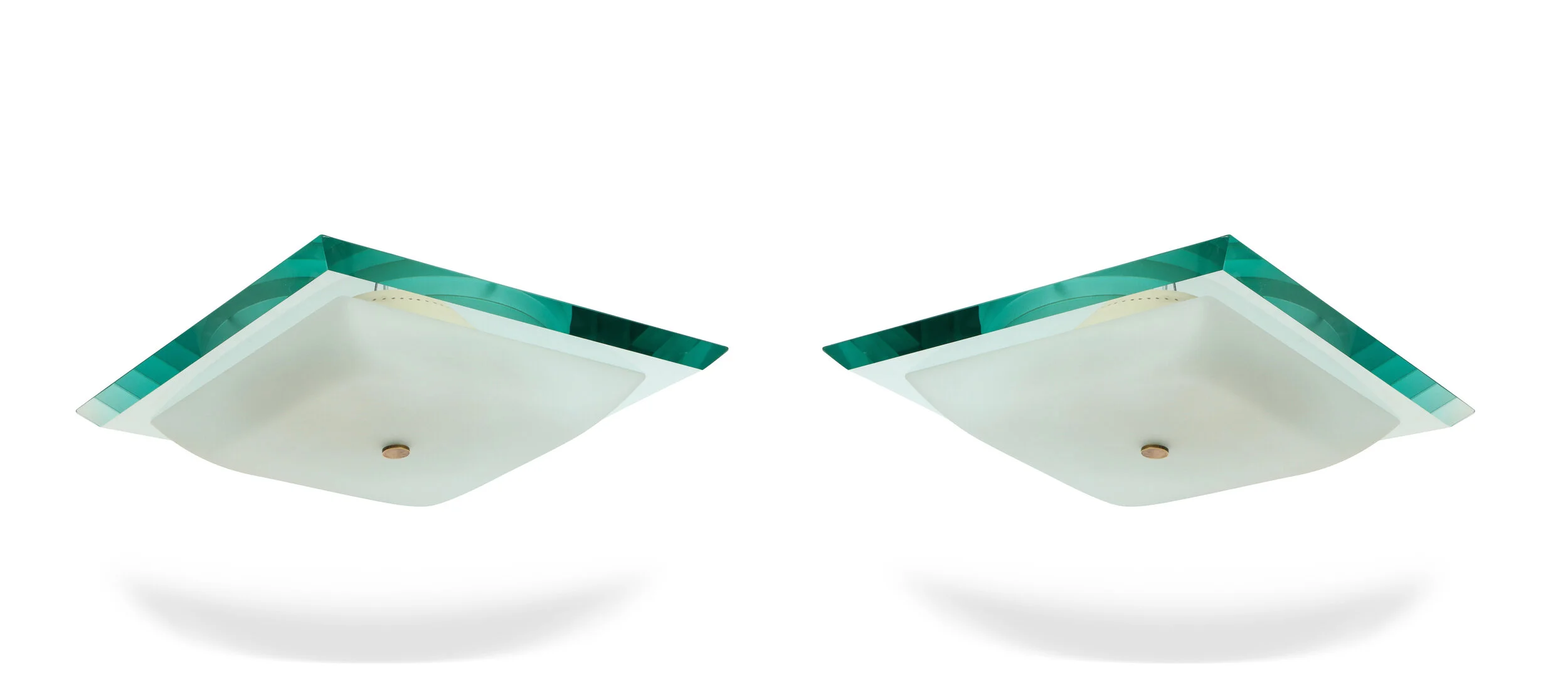 Ceiling Light, Model #1990 by Max Ingrand for Fontana Arte