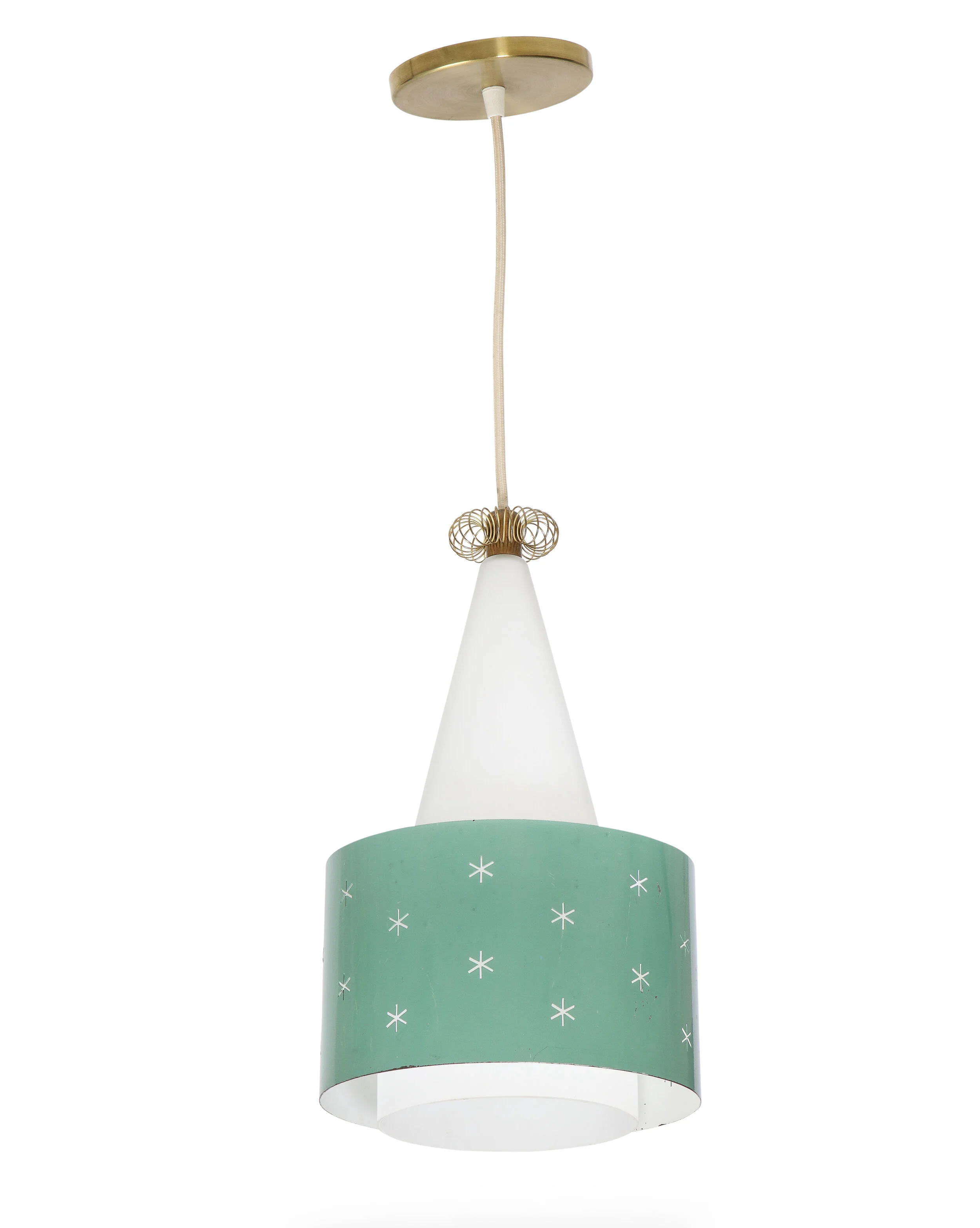 Rare Wizard Hat Pendant by Paavo Tynell for Idman