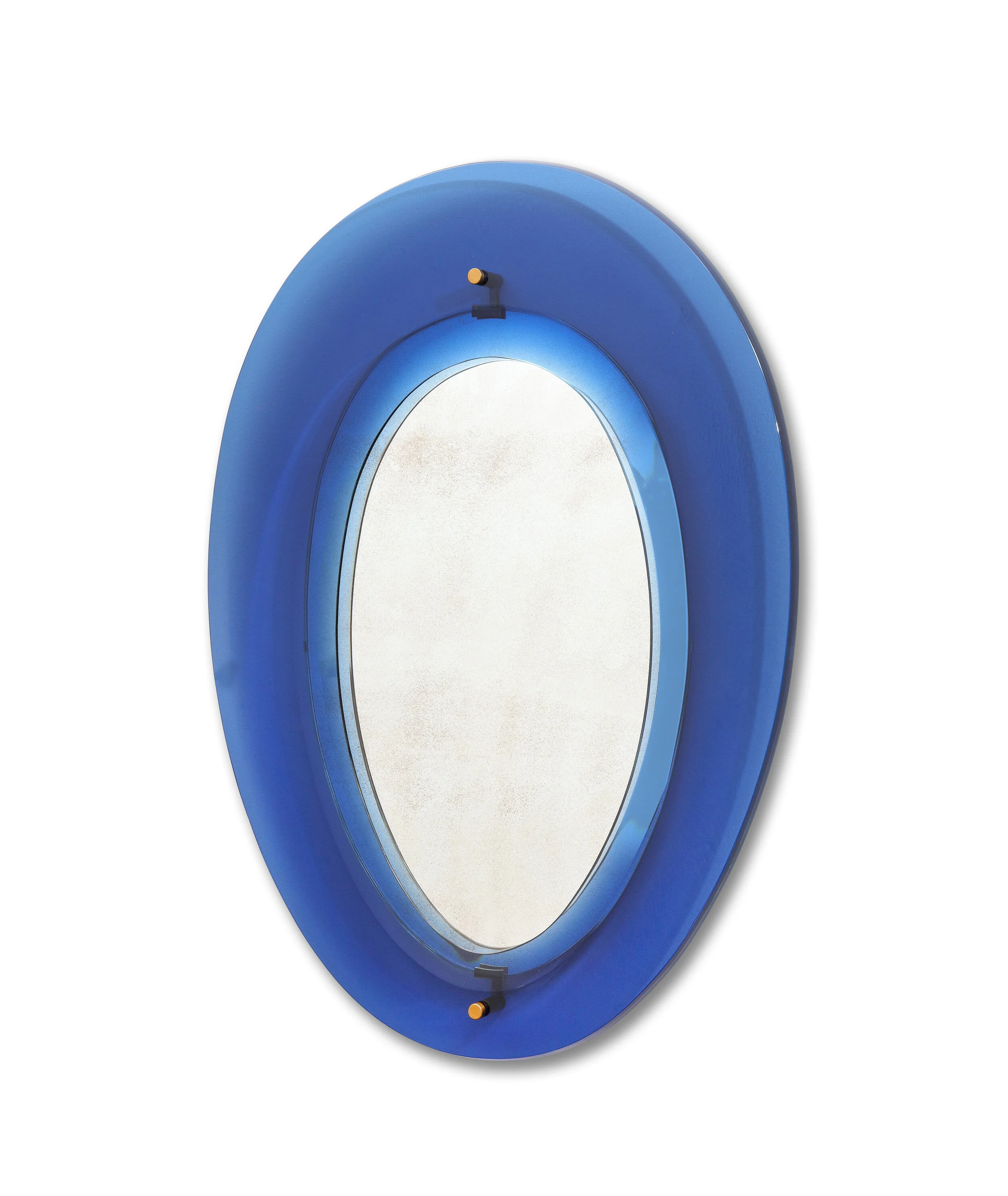  Ovoid Mirror by Max Ingrand for Fontana Arte