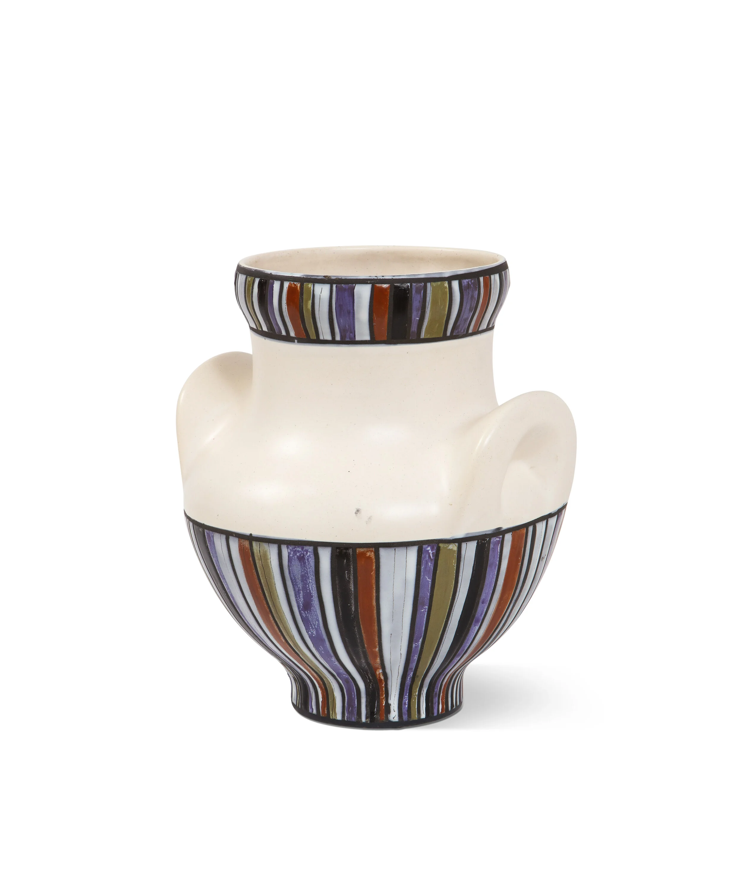 Large &amp; Early Ceramic Vase by Roger Capron