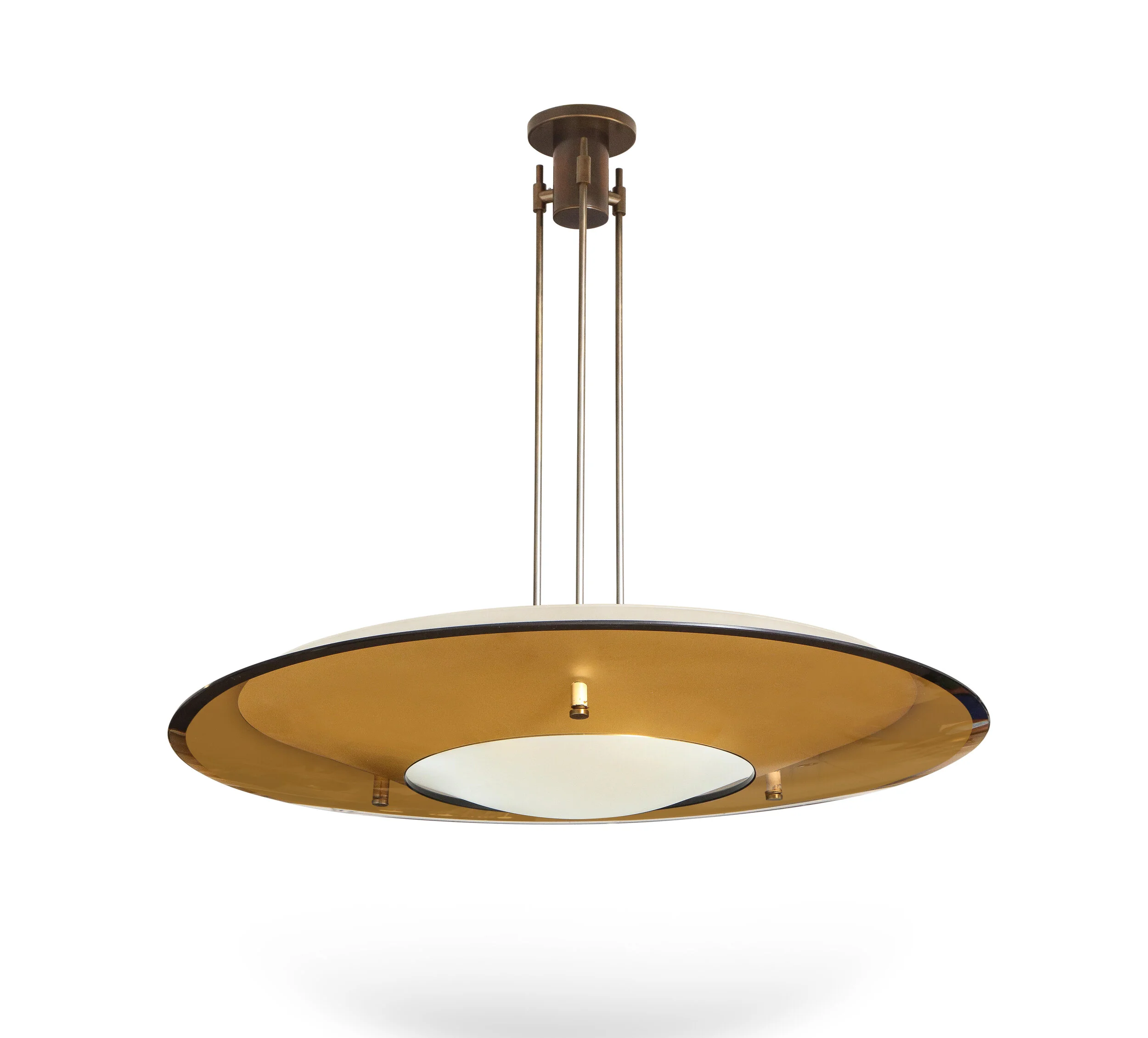 #2097 Chandelier by Max Ingrand for Fontana Arte