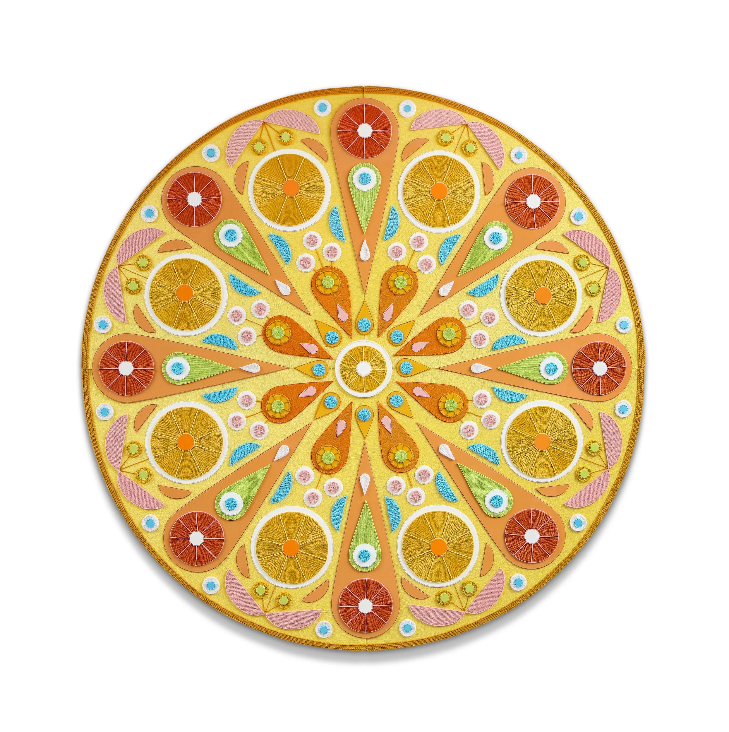 Mandala - Sun Wall Sculpture by Chris Bogia