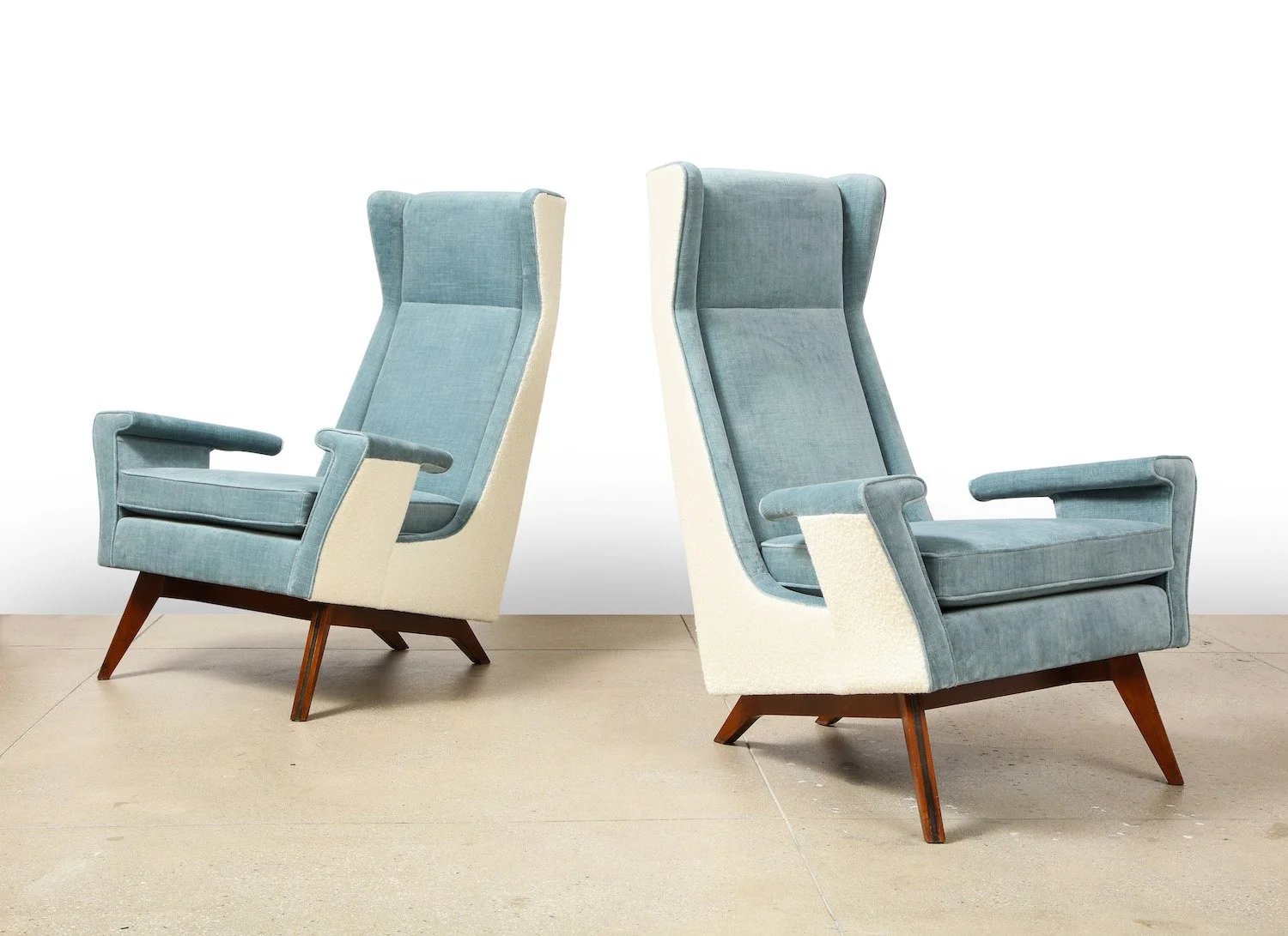  Rare Pair of Armchairs by Gino Levi - Montalcini