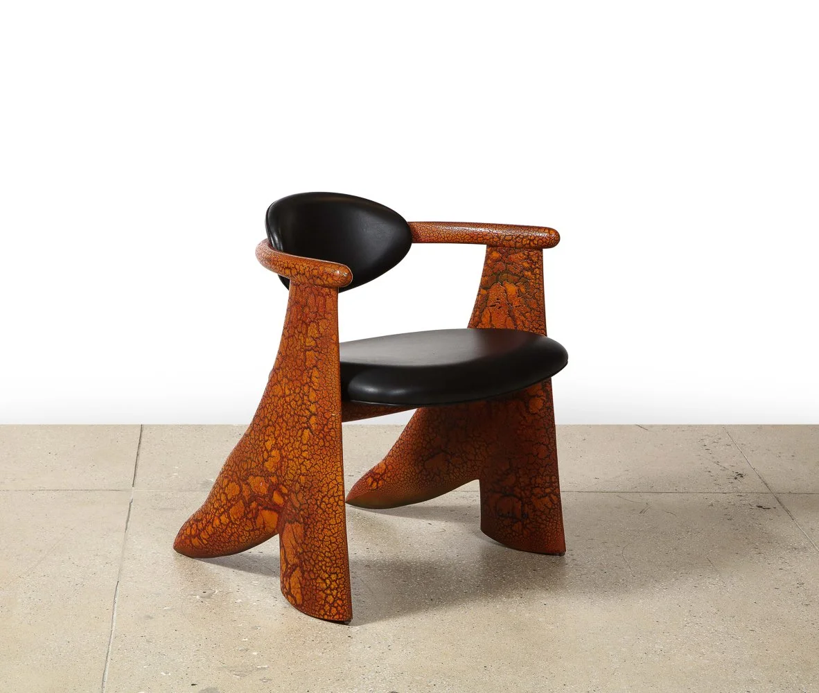 Crackle Arm Chair by Wendell Castle