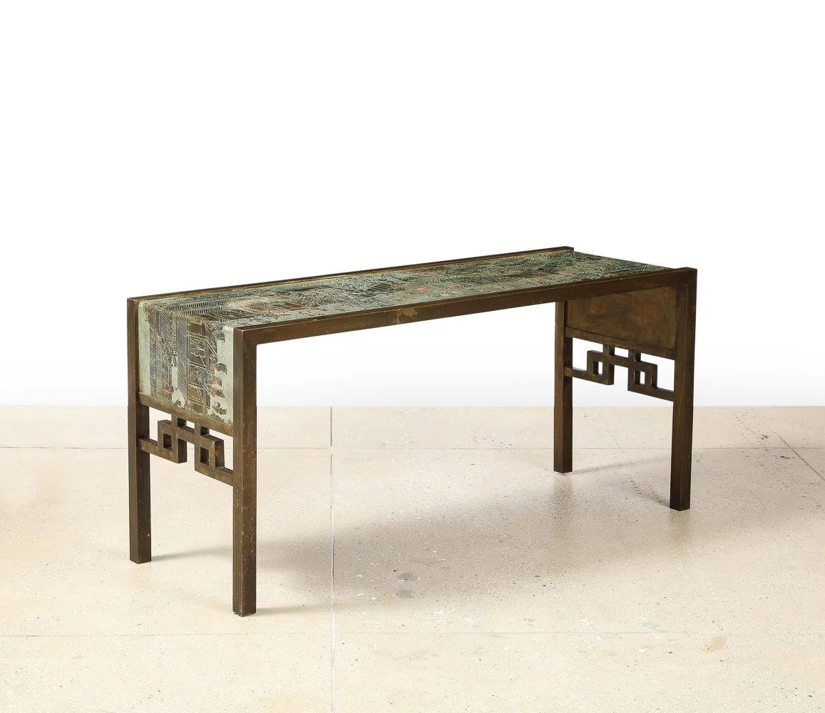 Festival Console Table by Philip and Kelvin LaVerne