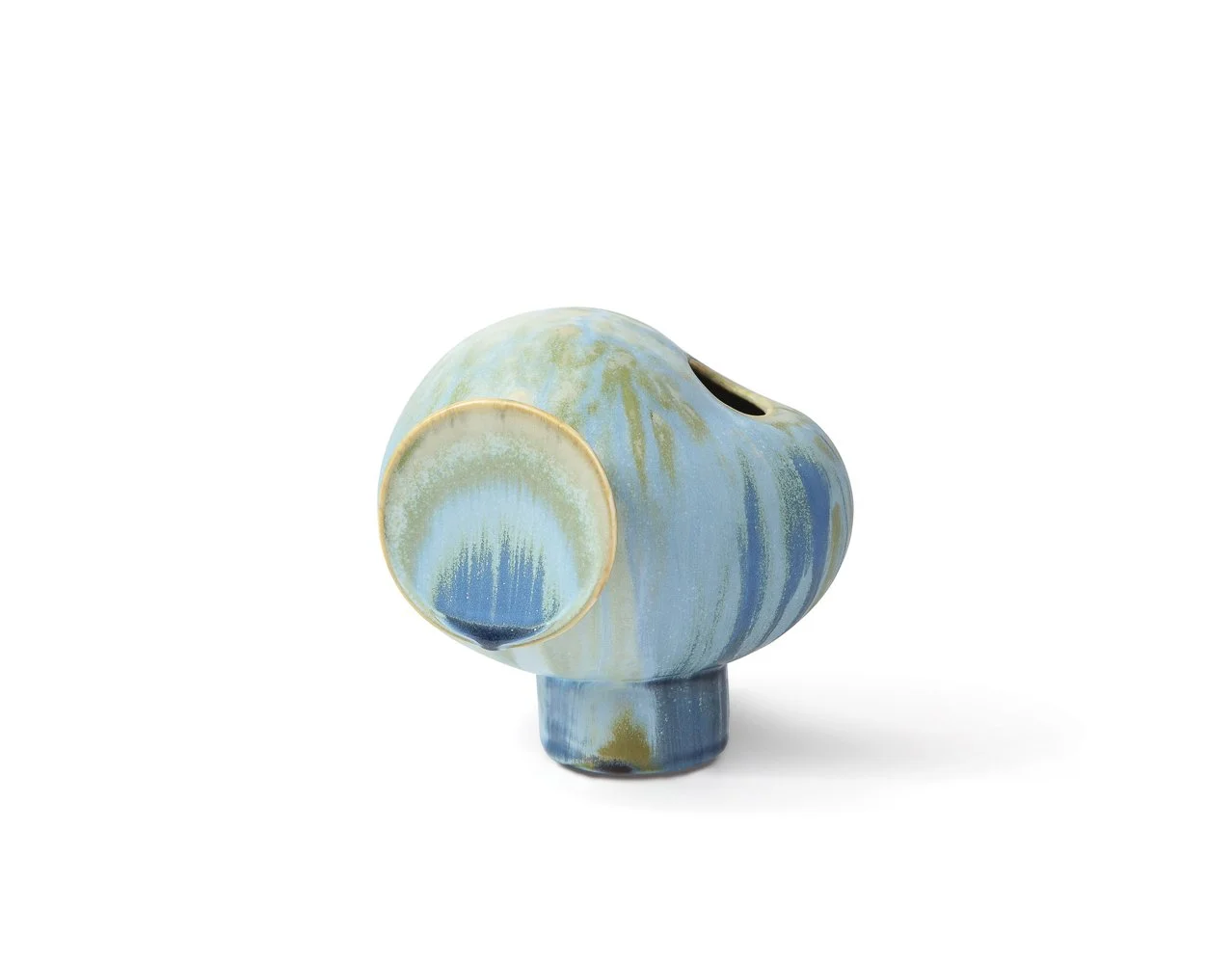 Owl Bud vase #3 by Robbie Heidinger