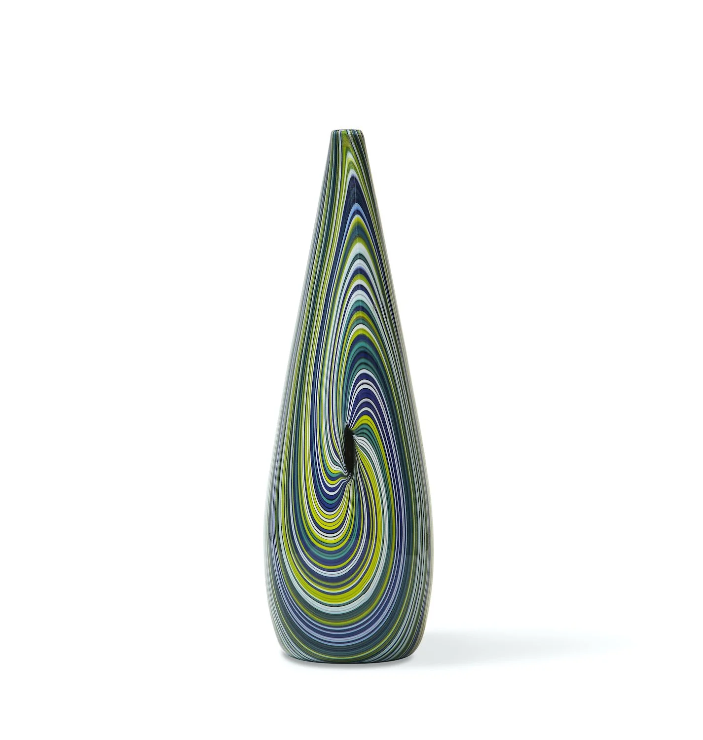 Hand-Blown Vase by Mario Ticco for VeArt